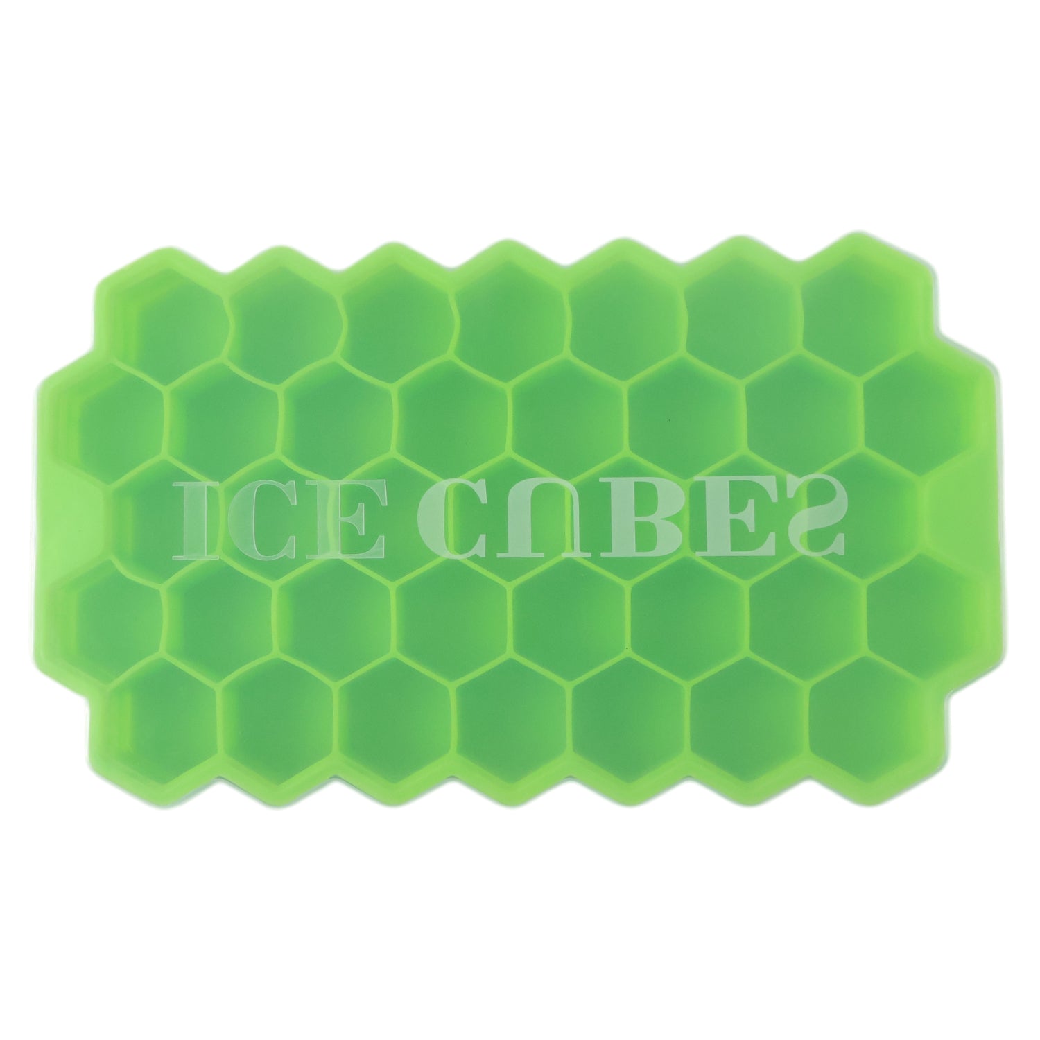 Premium Honeycomb Silicone Ice Cube Tray With Lid (1 Pc)