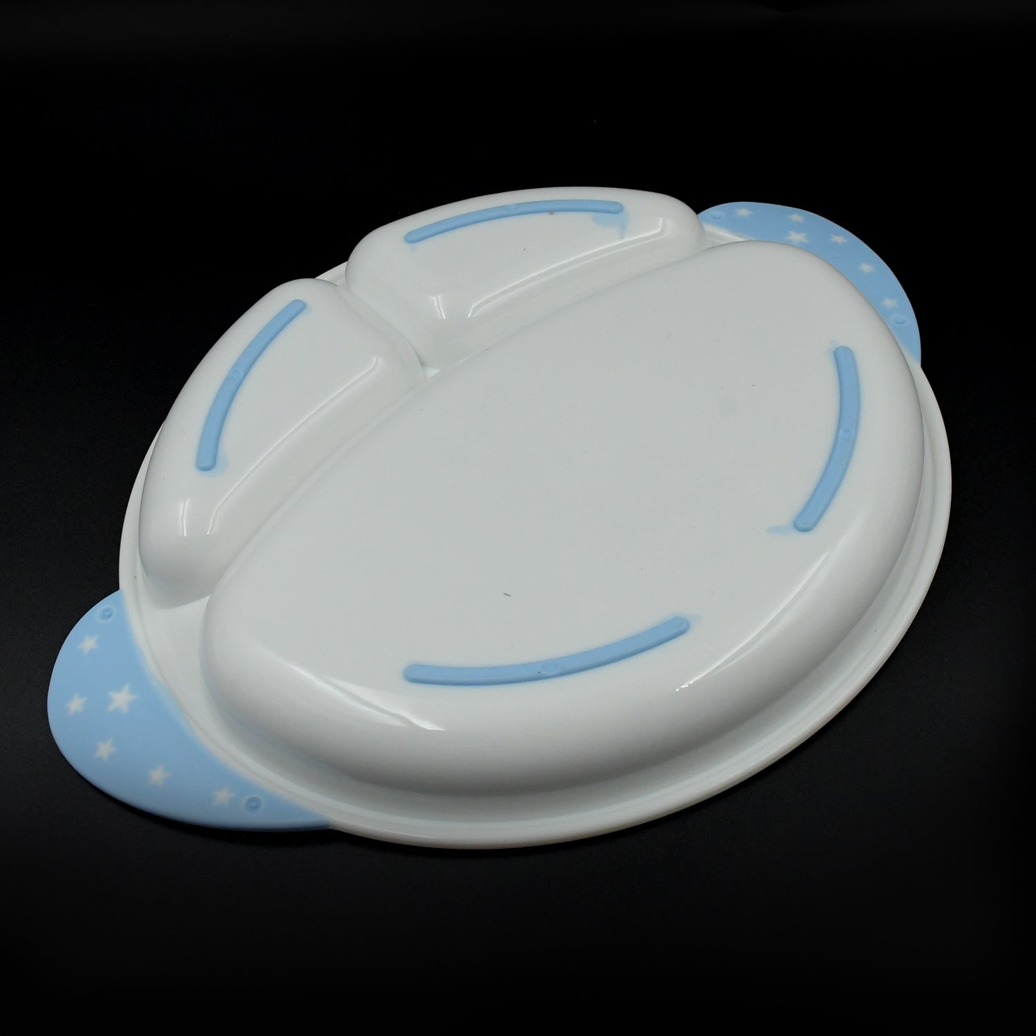 8176 5in1 Baby Feeding Set For Kids And Toddlerschildren Children Dinnerware Set - Feeding Set For Kids Cartoon Design Plate Cup Spoon Fork Tableware Cutlery For Kids Microwave Dishwasher Safe (5 Pcs Set)