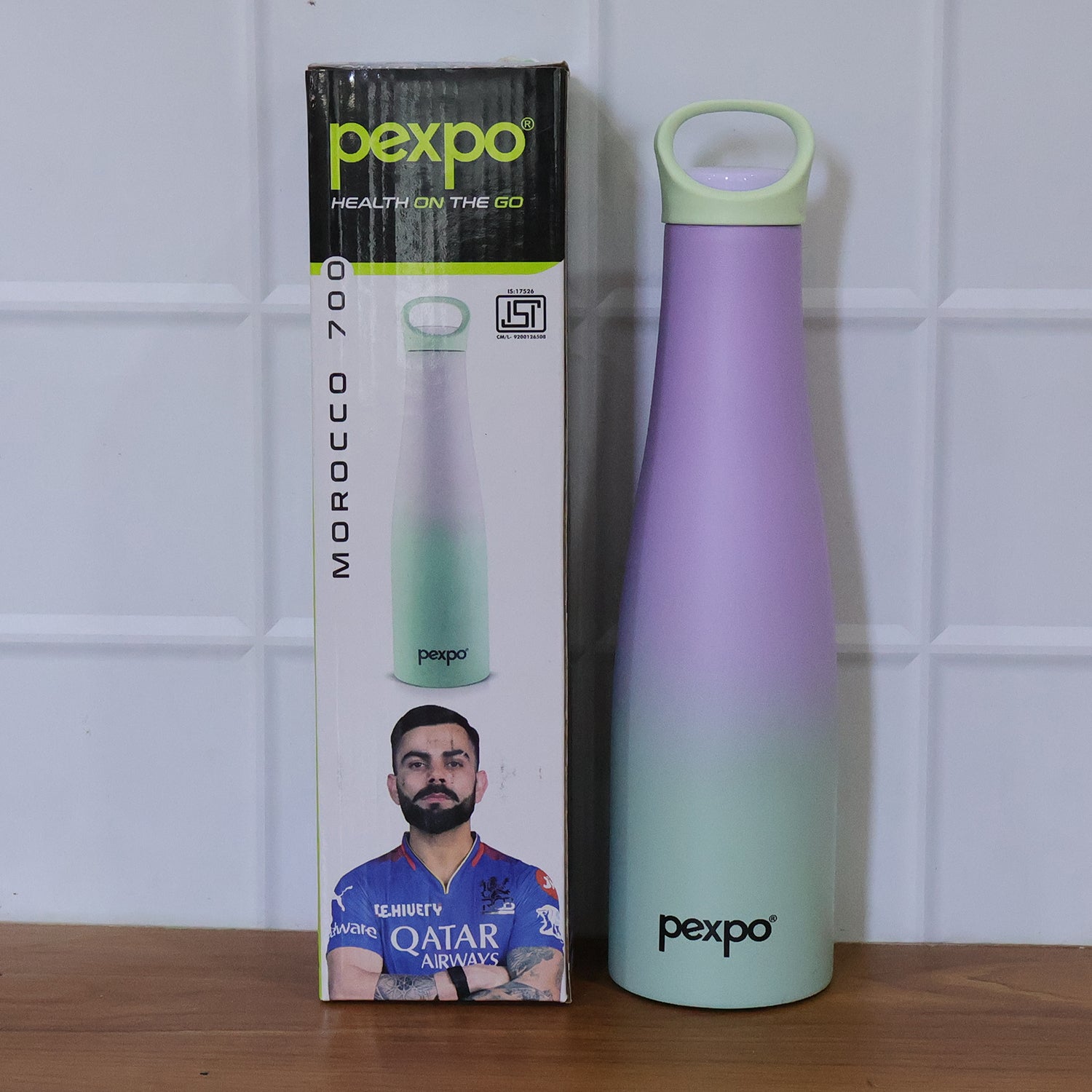 Pexpo Morocco Hot Cold Vacuum Insulated Stainless Steel Water Bottle 700 Ml
