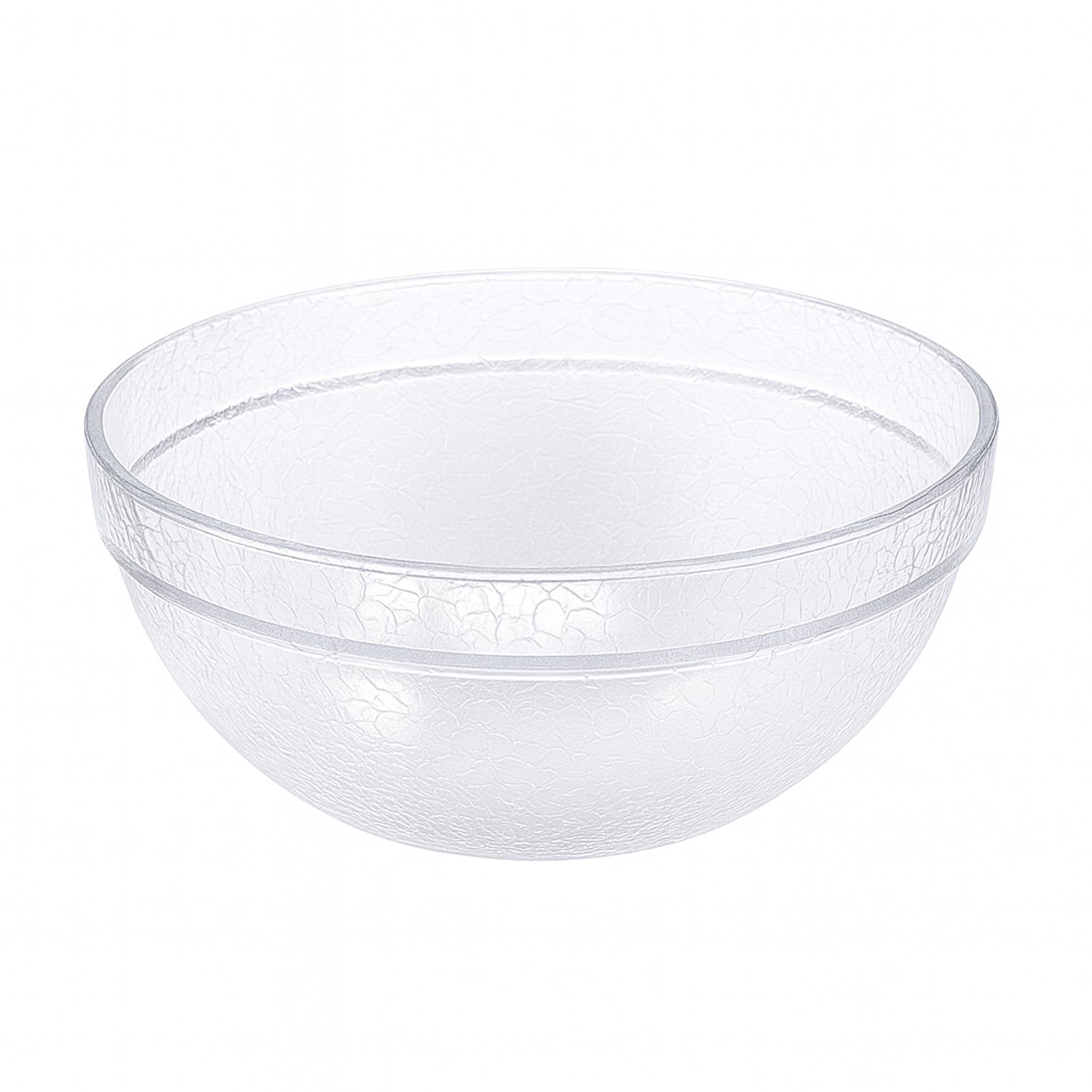 Transparent Idli Mixing Serving Bowl Textured Plastic Kitchen Bowl (1 Pc)