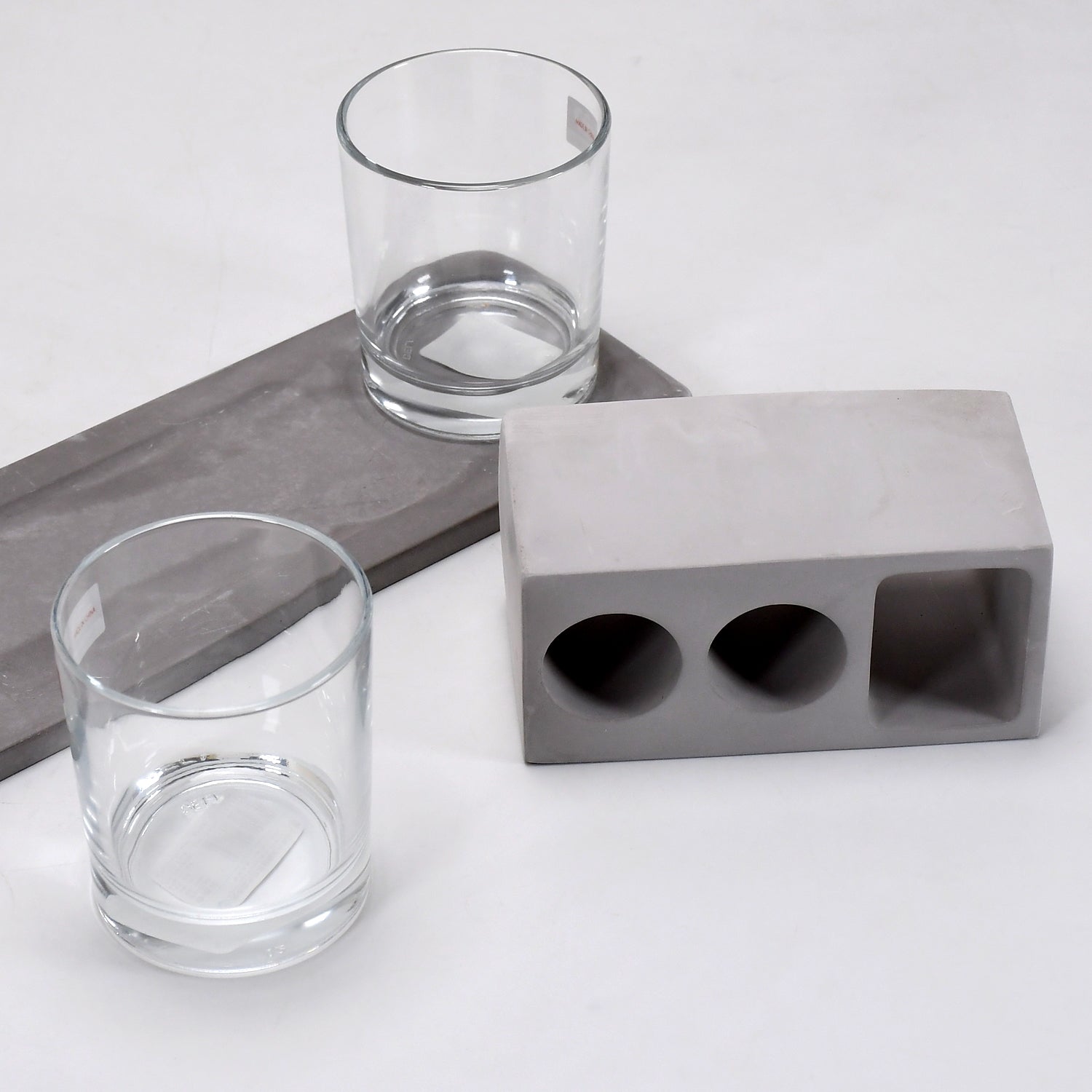 5223 2wine Glass Marbal Holder New Attractive Design For Hotel Cafes Use