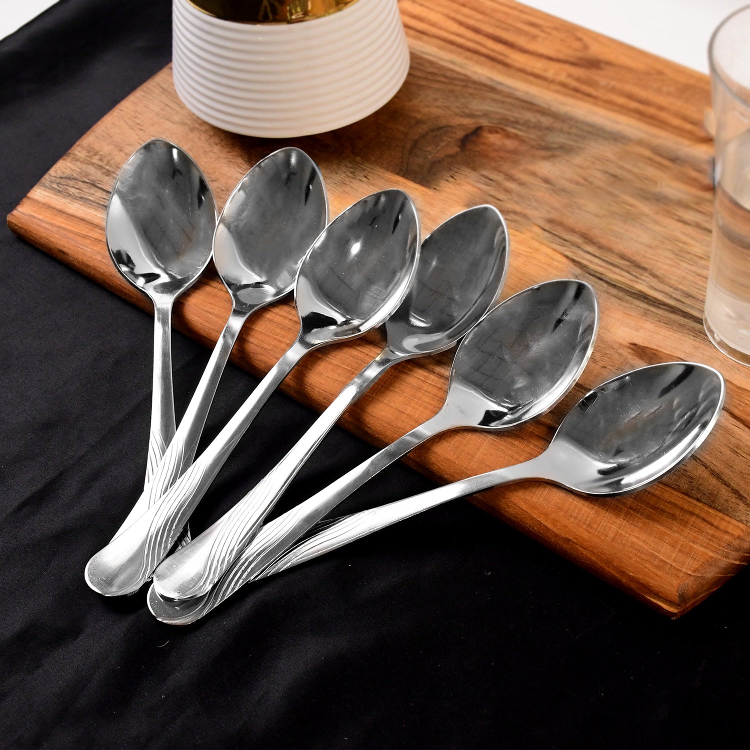 Supermom Stainless Steel Dining Spoons (6 Pc Set)