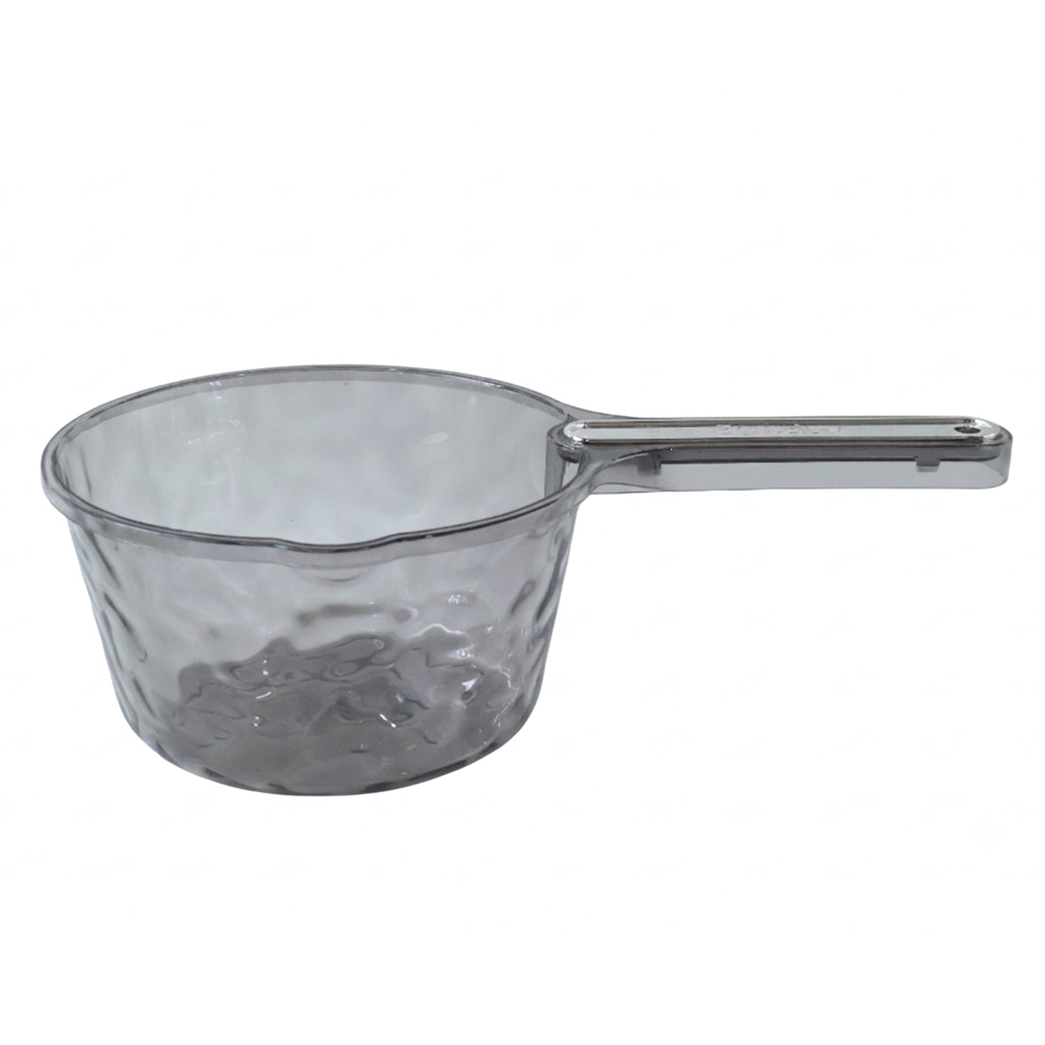 Transparent Plastic Water Dipper Scoop With Handle For Bathroom (1 Pc)