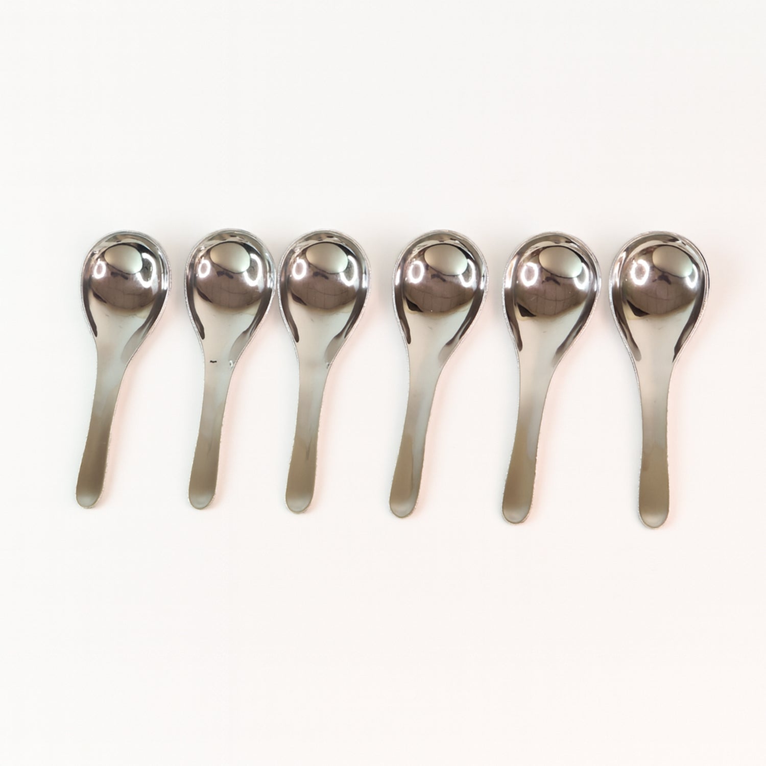 Apex Premium Stainless Steel Soup Spoon Set 6 Pieces