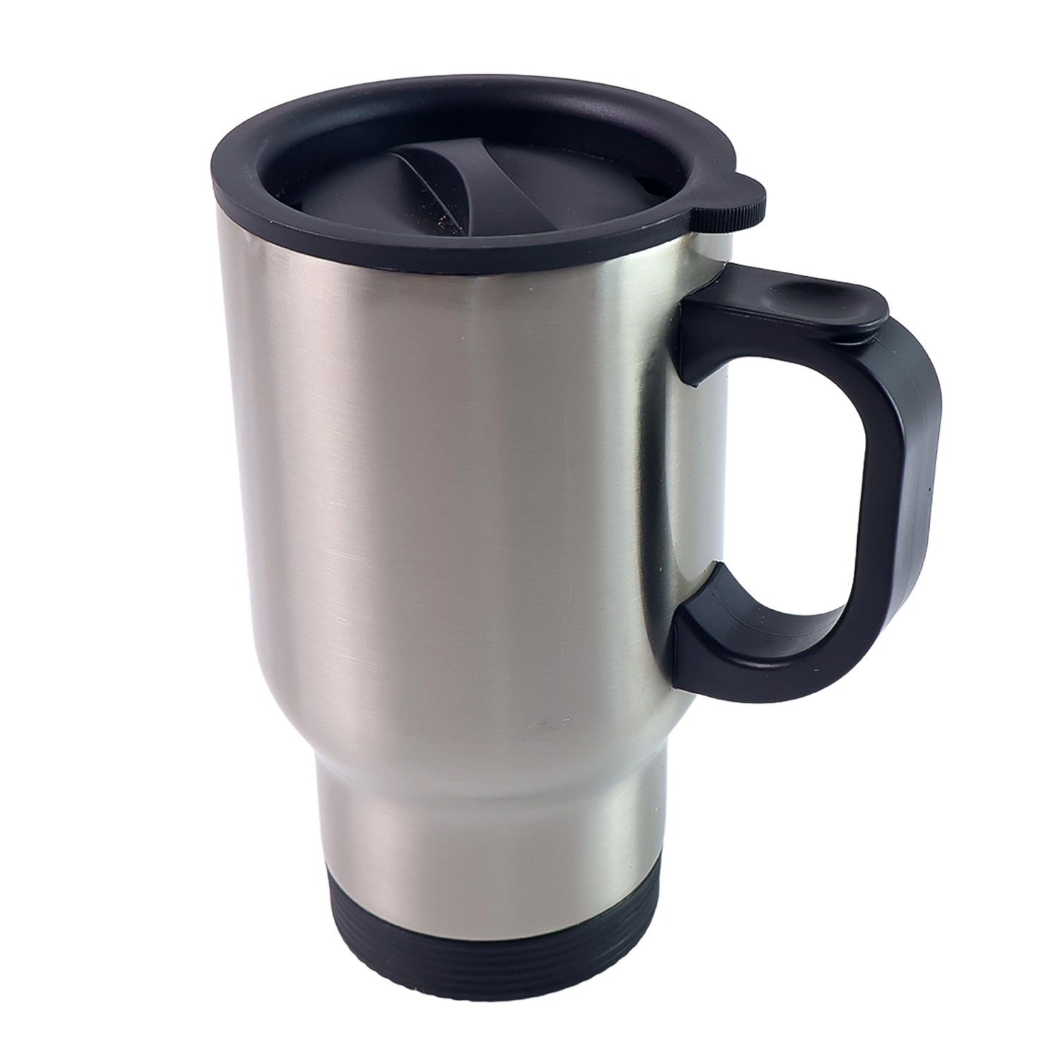 Stainless Steel Vacuum Glass Insulated Glass Coffee Cups (With Lid Handle 1 Pc)