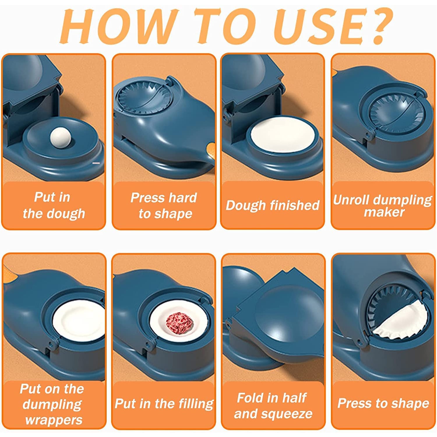 5302 Dumpling Press Mould For Gujiya Ghughra Momos Making 2 In 1 Dumpling Maker Mould Machine Kitchen Dumpling Making Tool