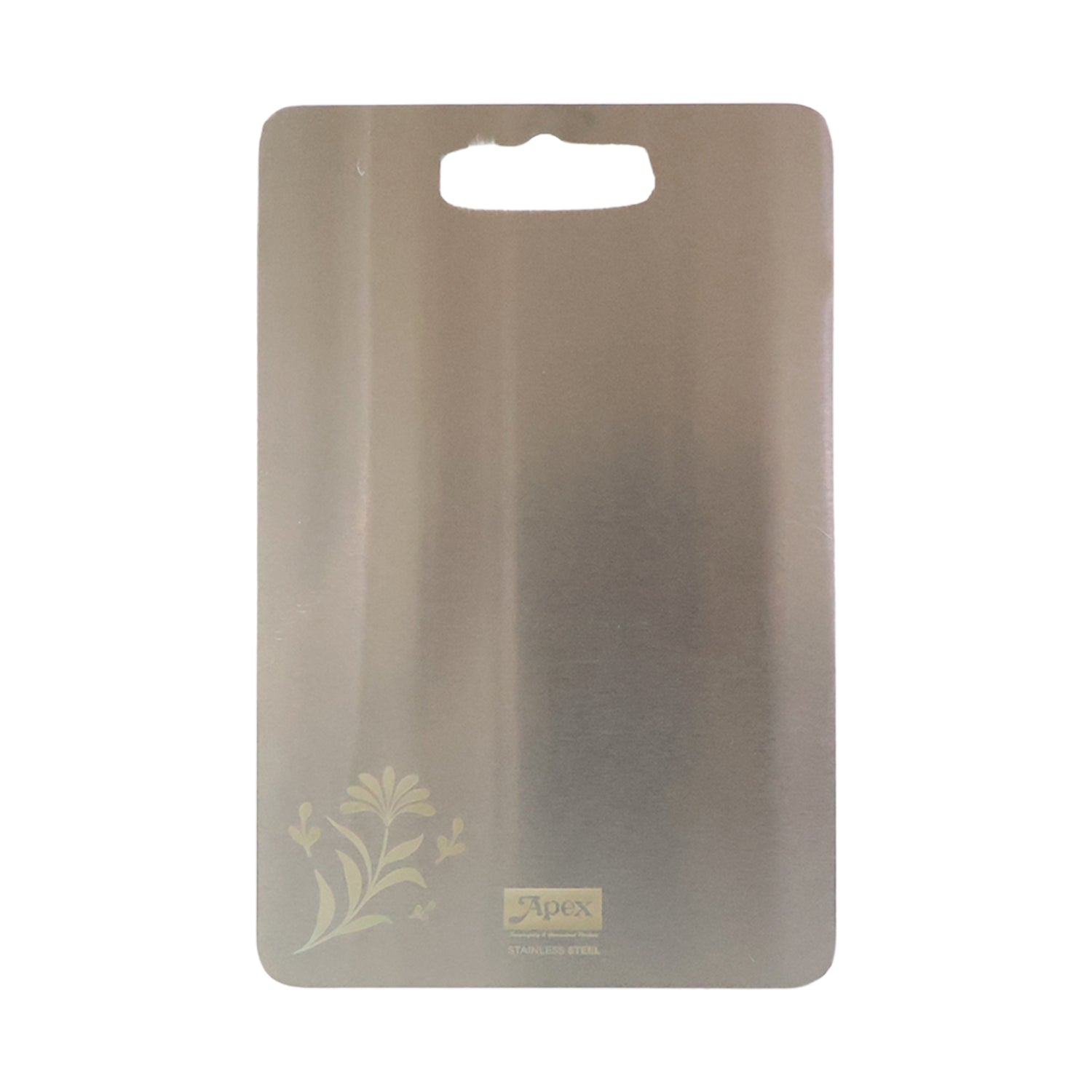 Apex Stainless Steel Multipurpose Small Chopping Cutting Board (210x320mm 1 Pc)