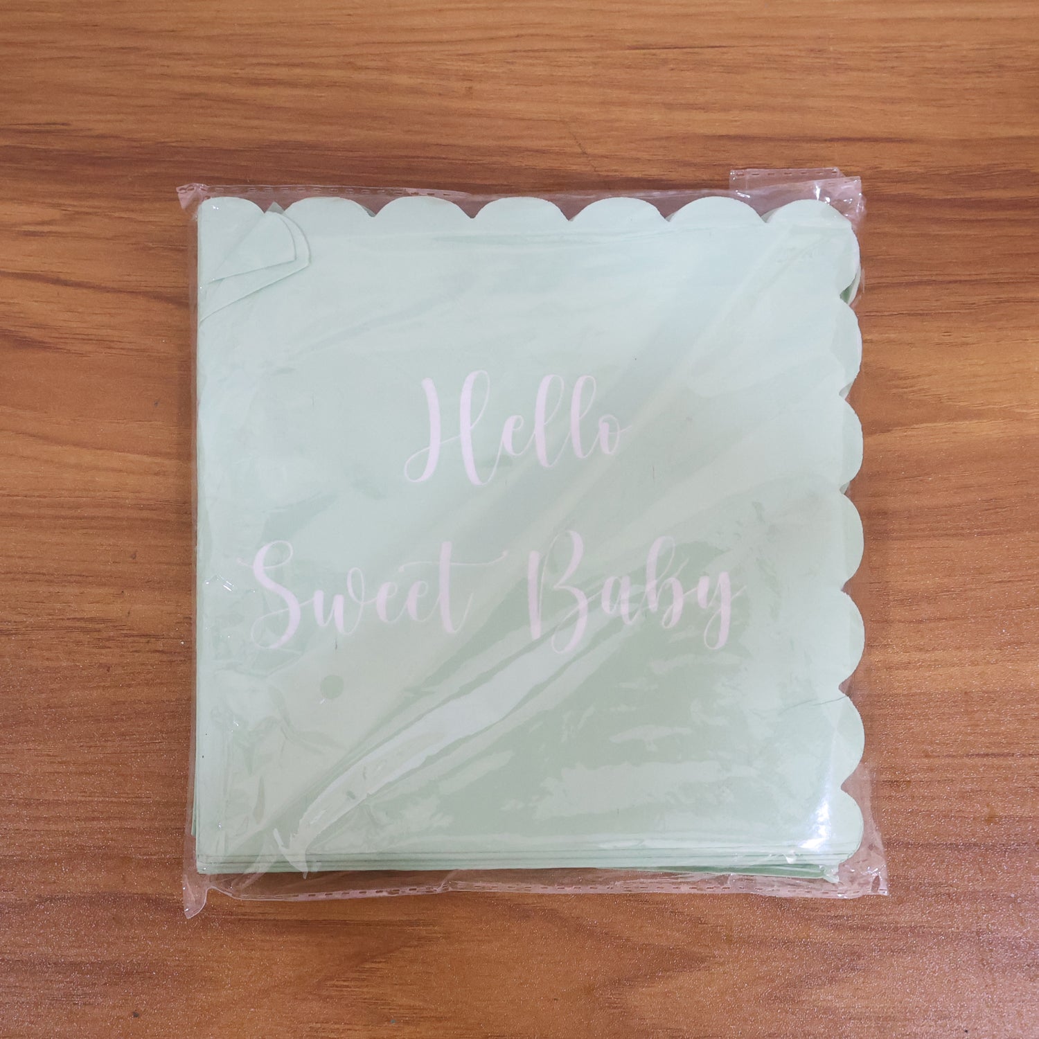 Hello Sweet Baby Party Paper Napkins (31 X 31 Cm 24 Pc)