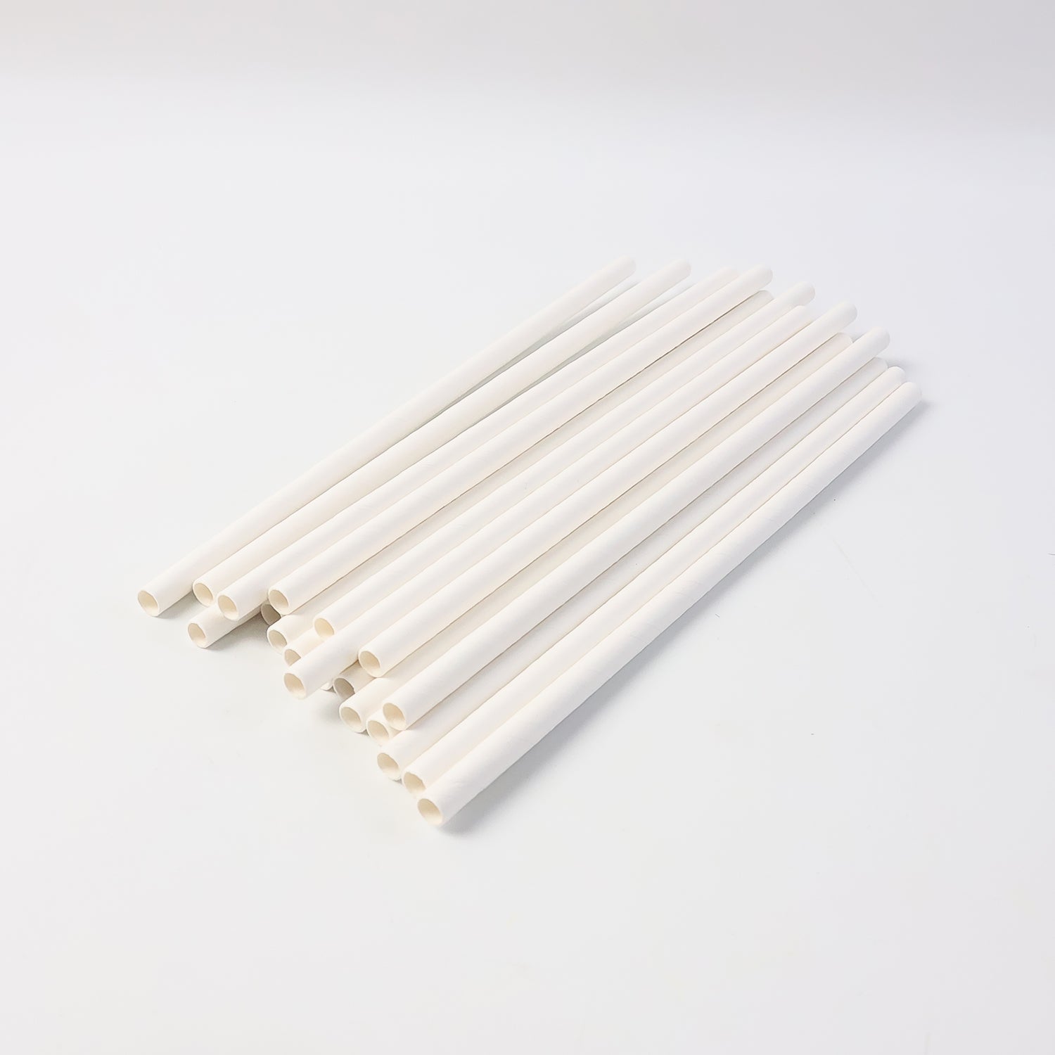 Paper Straw Plain 6 Mm Diameter 200 Mm Length 50 Pcs Pack