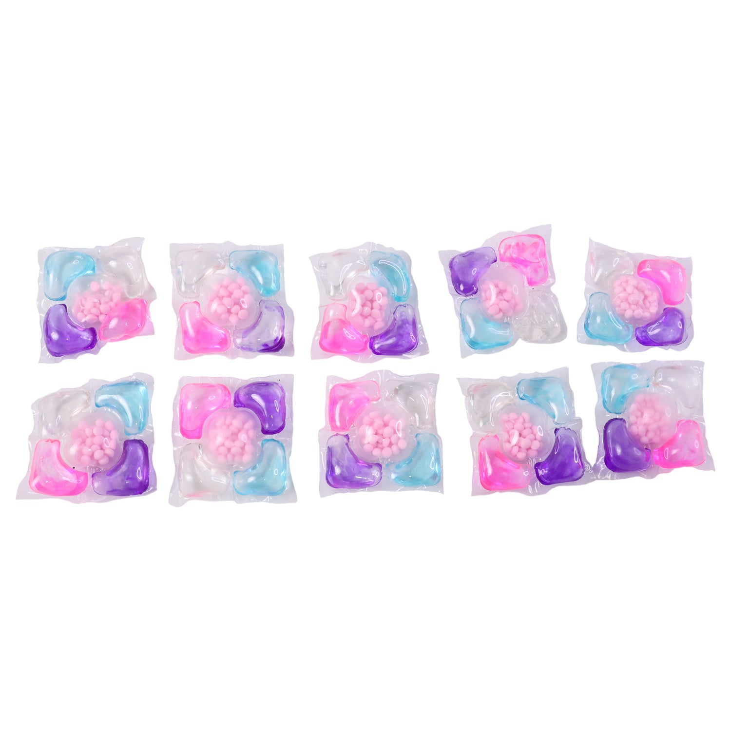 Multicolour Laundry Detergent Pods (10 Piece Pack)
