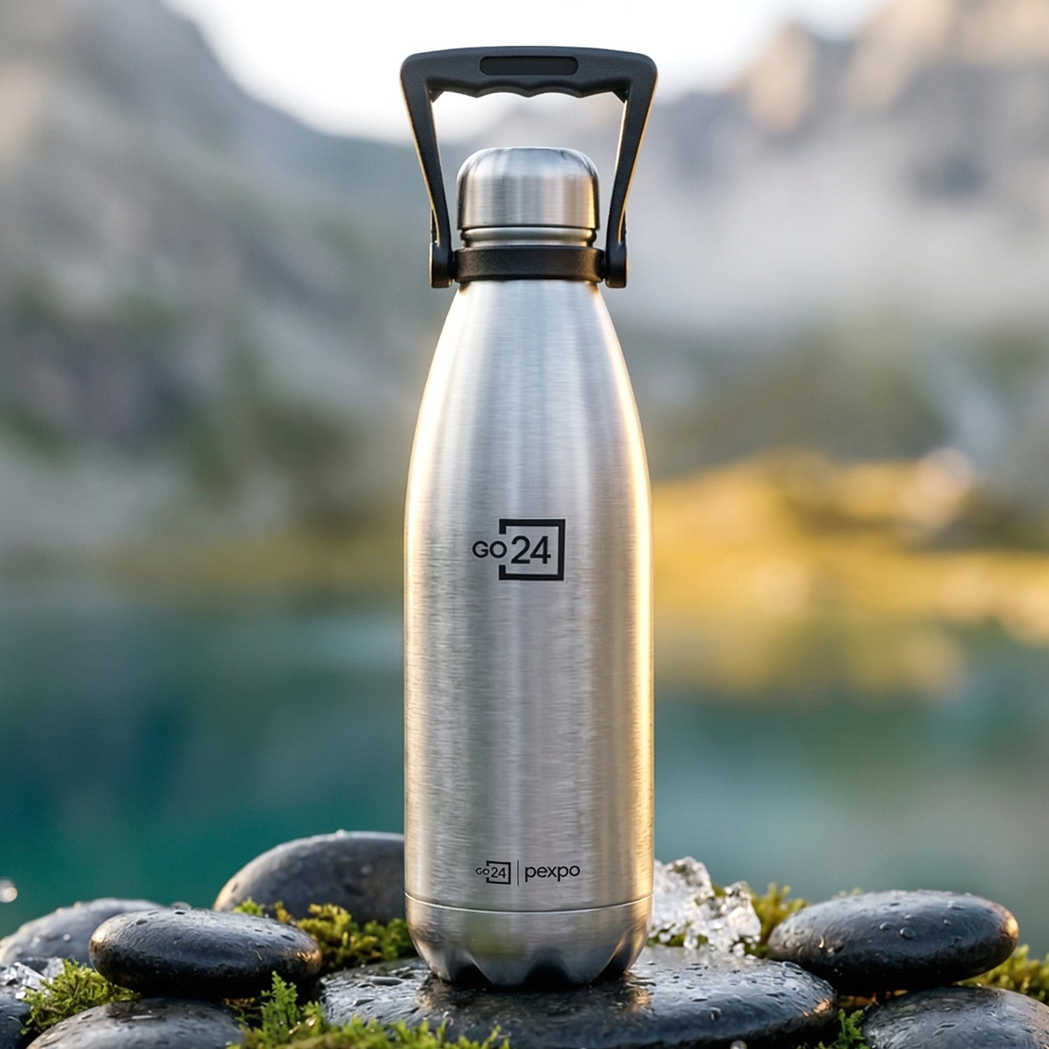 Pexpo Echo Vacuum Insulated Hot Cold Stainless Steel Water Bottle 1500 Ml