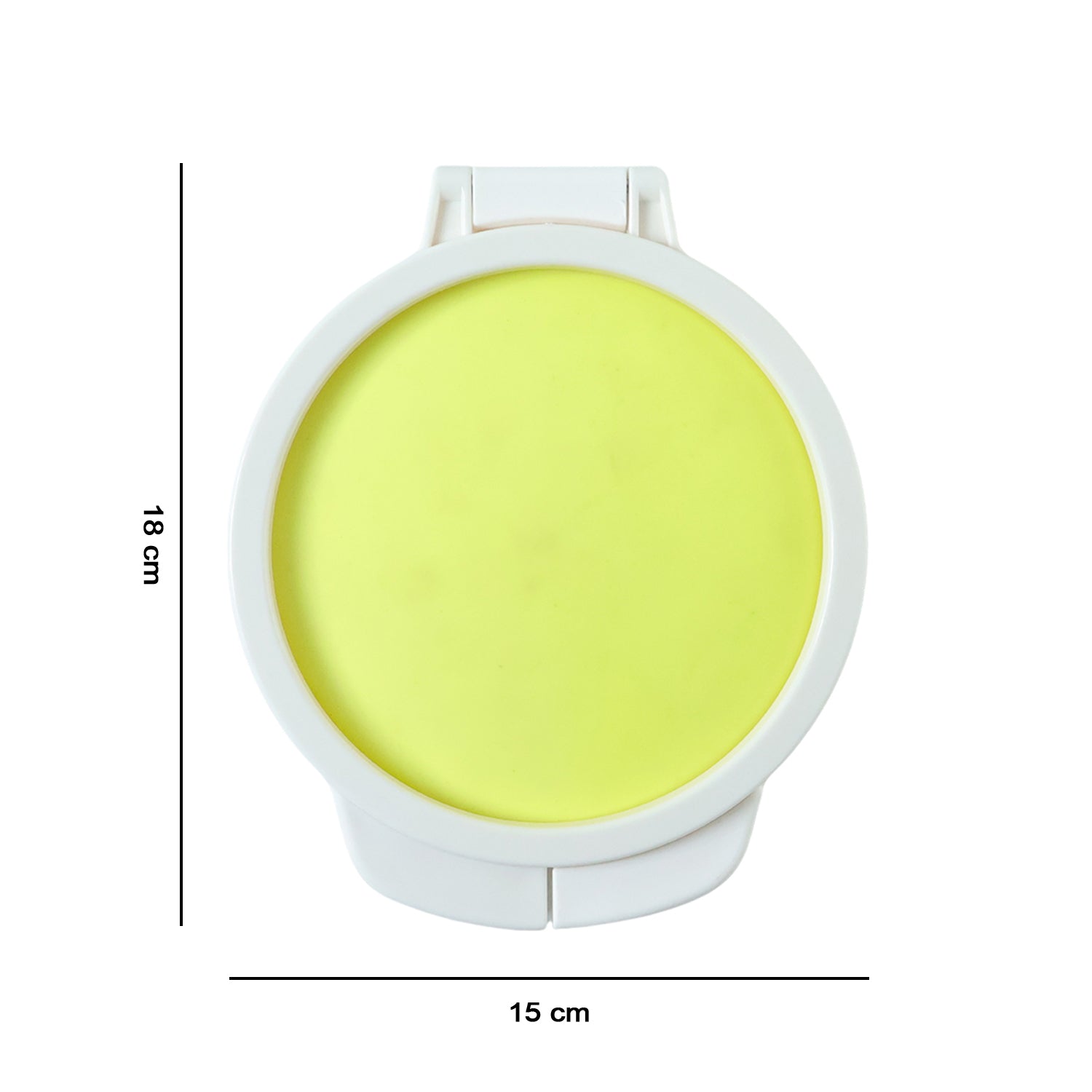 Round Food Saver Storage Container With Lid (1 Pc 18 X 15 Cm)