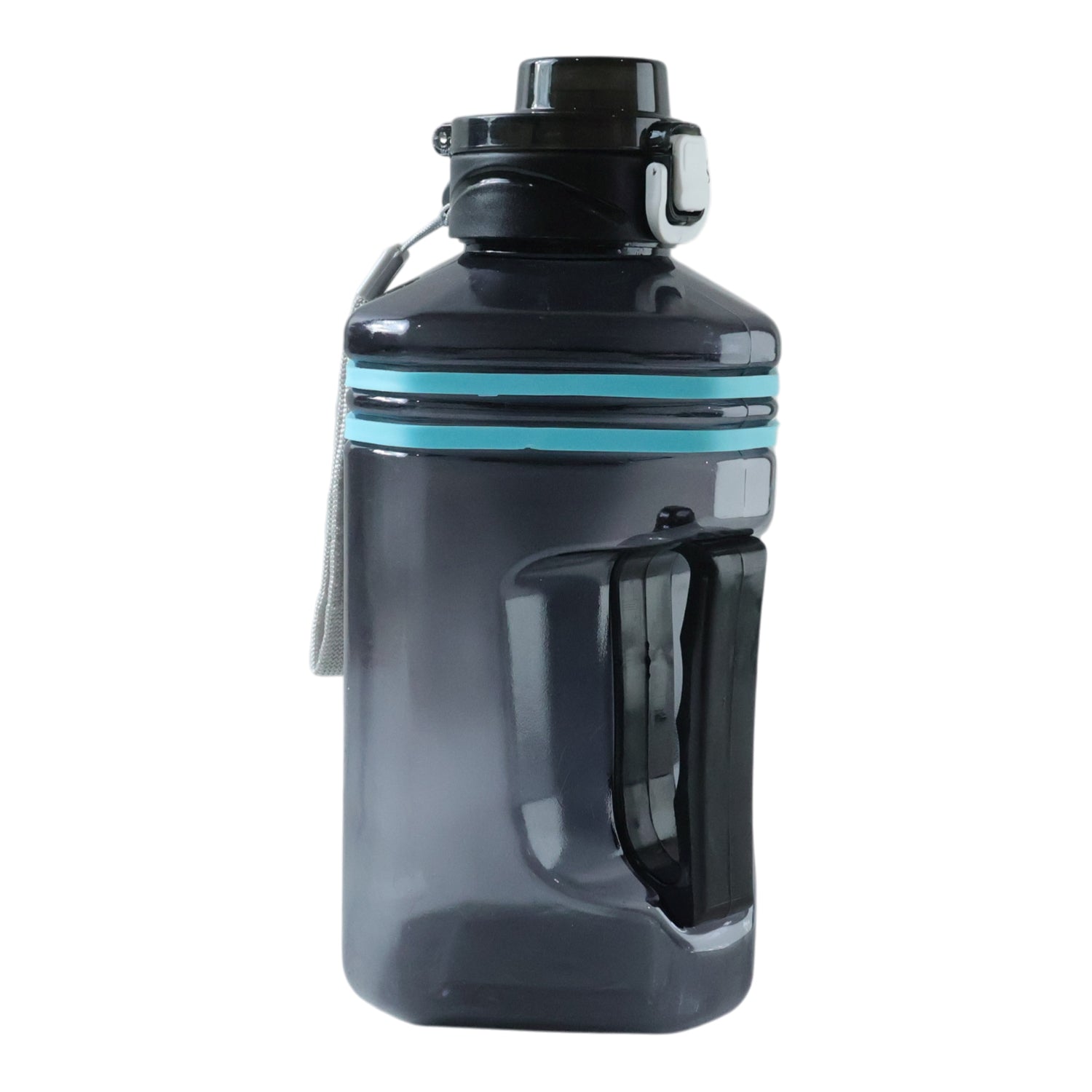 Large Square Gallon Style Water Bottle With Handle 1500 Ml