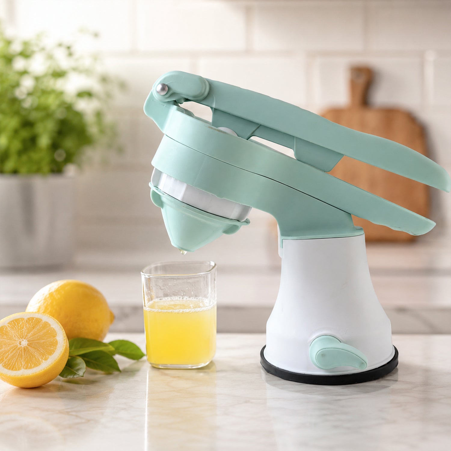 Manual Easy Squeezer Fruit Juicer Hand Press Citrus Juice Maker (1 Pc)