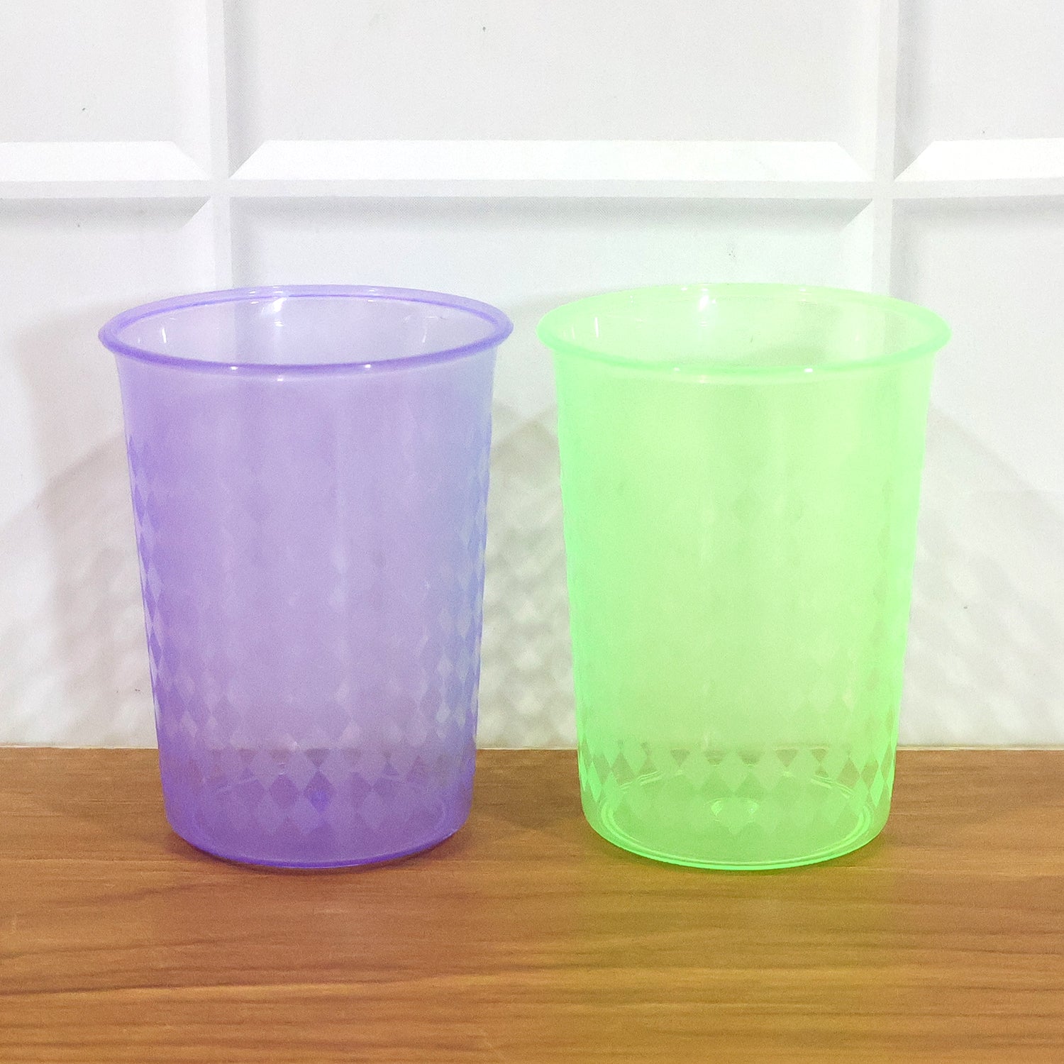 Reusable Plastic Drinking Glass 200 Ml Approx (1 Pc Mix Color)