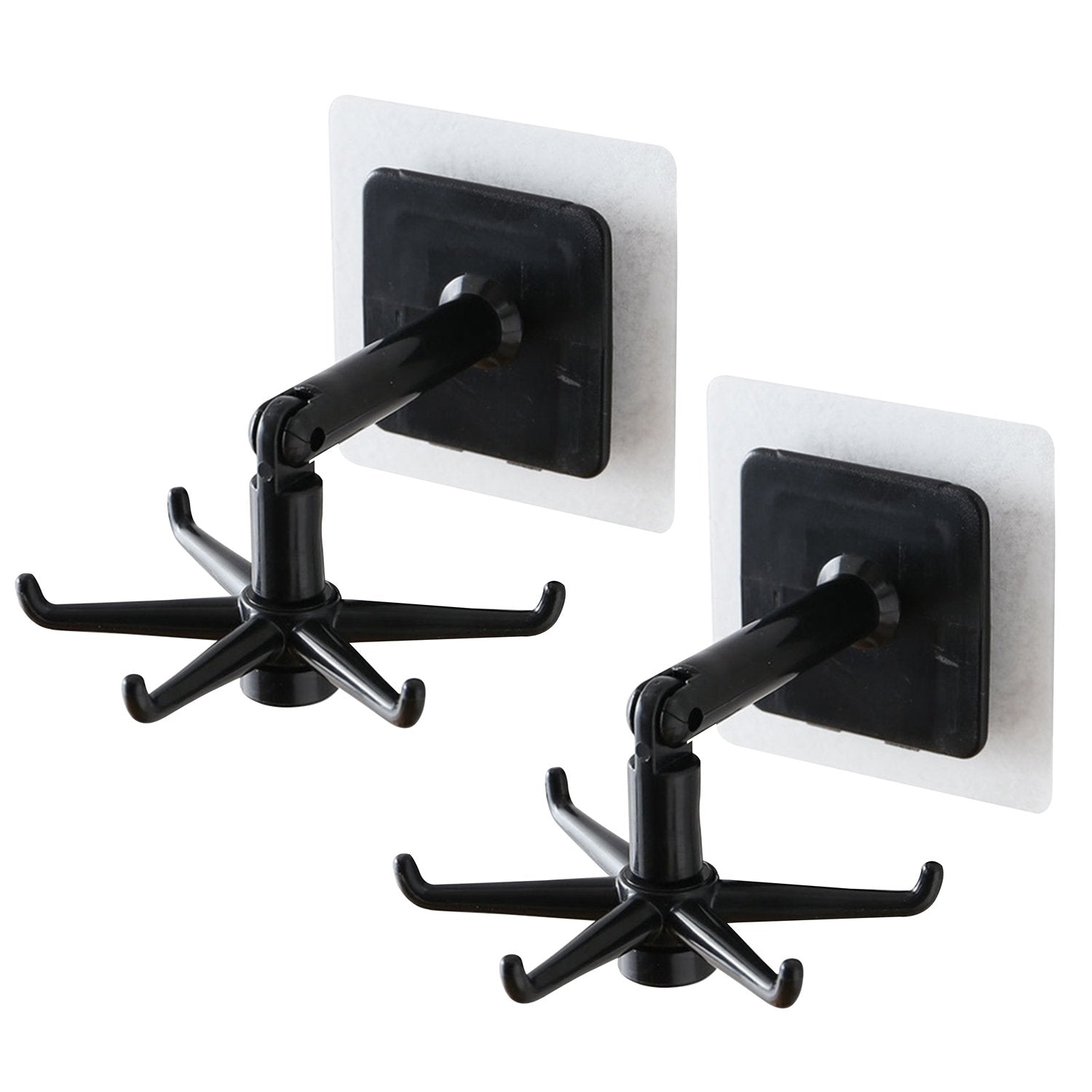 4650 360 Rotatable Hooks For Hanging (Pack Of 2) (Brown Box)