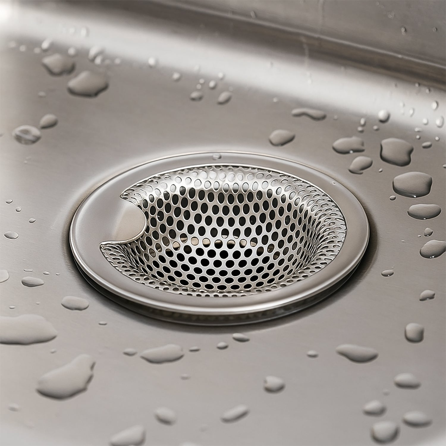 Stainless Steel Kitchen Sink Drain Strainer Stopper (Small 1 Pc)