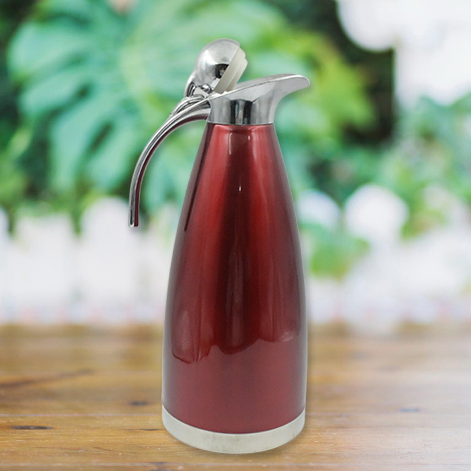 Vacuum Insulated Kettle Jug Vacuum Insulated Thermo Kettle Jug Insulated Vacuum Flask Vacuum Kettle Jug Stainless Steel For Milk Tea Beverage Home Office Travel Coffee (2.5 Ltr 1.5 Ltr 2 Ltr) (1pc)