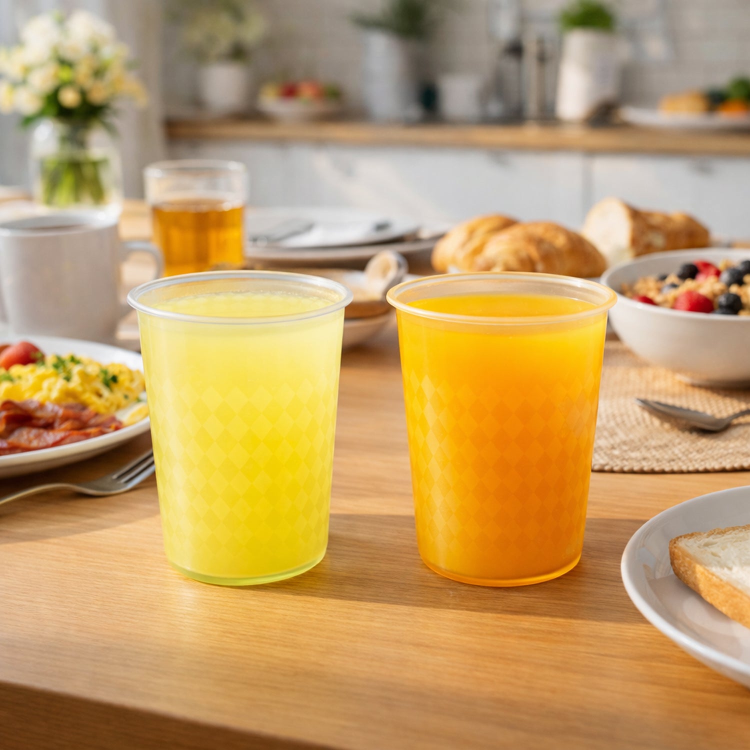 Reusable Plastic Drinking Glass 200 Ml Approx (1 Pc Mix Color)