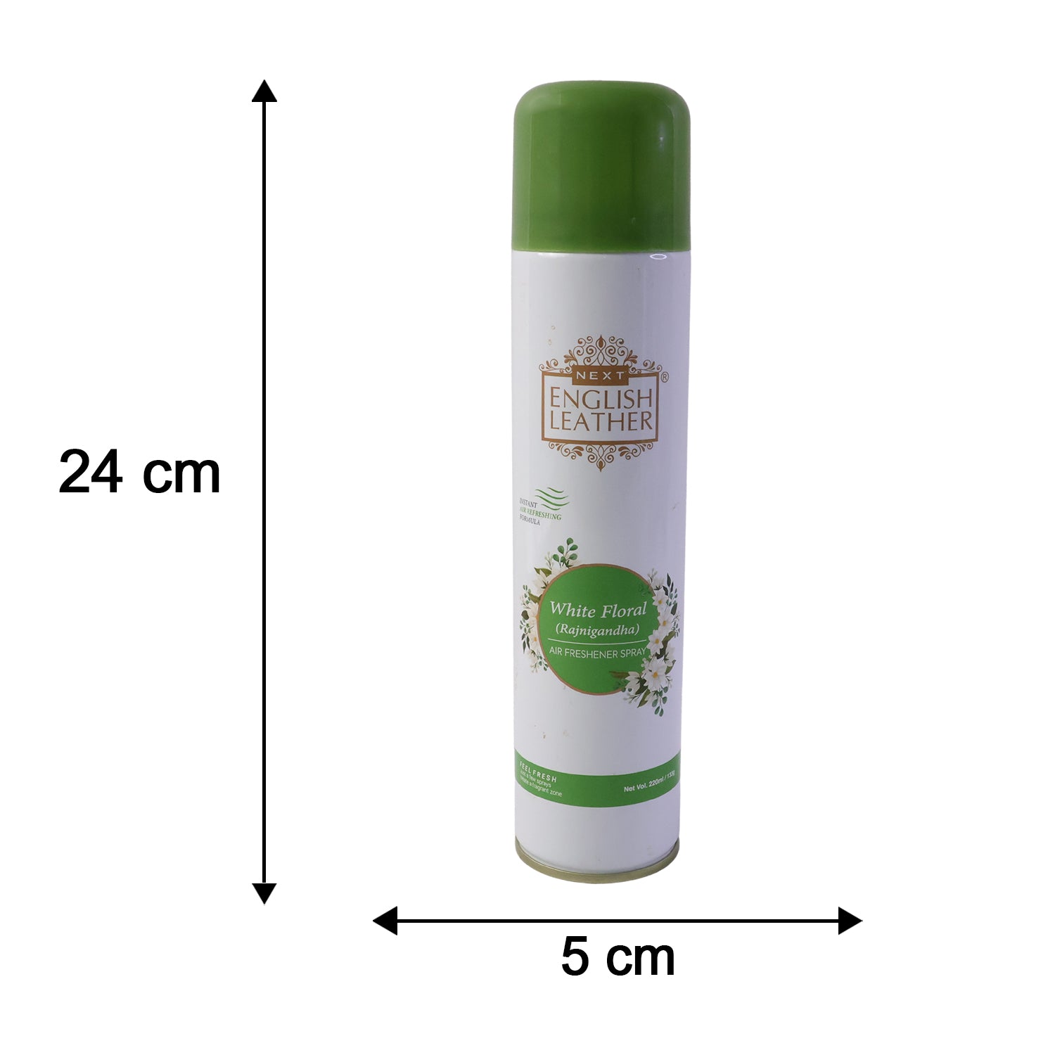 Next English Leather White Floral Rajnigandha Air Freshener Spray Home (220ml)