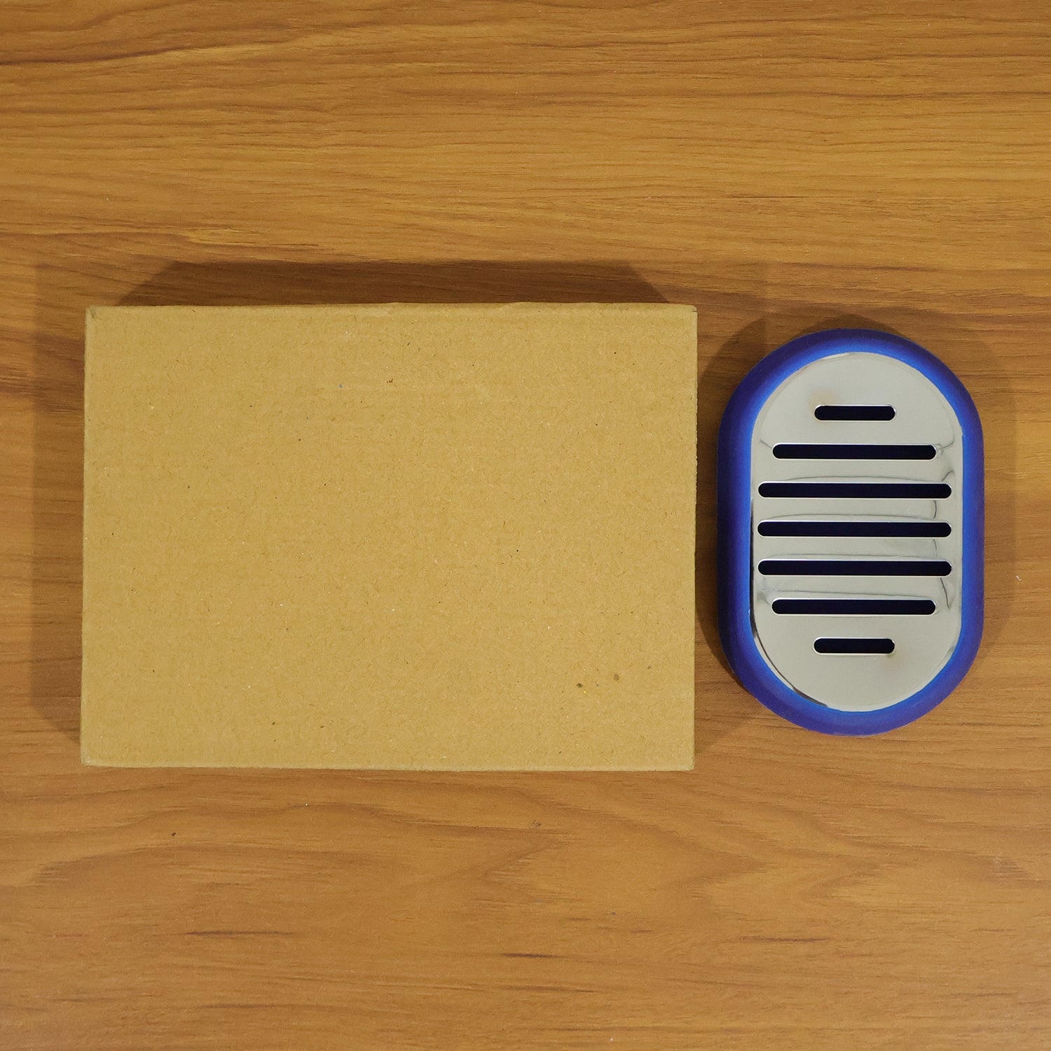 Plastic Soap Holder Tray With Drain Slots (1 Pc)
