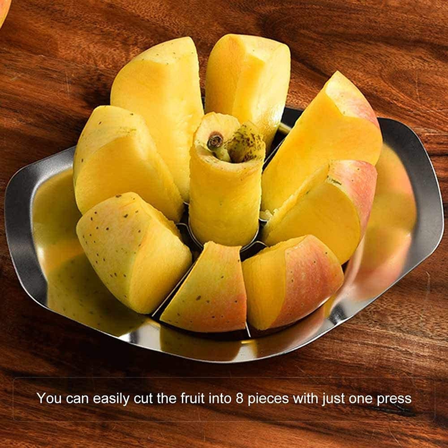 Heavy Duty Stainless Steel Apple Cutter Slicer (1 Pc)