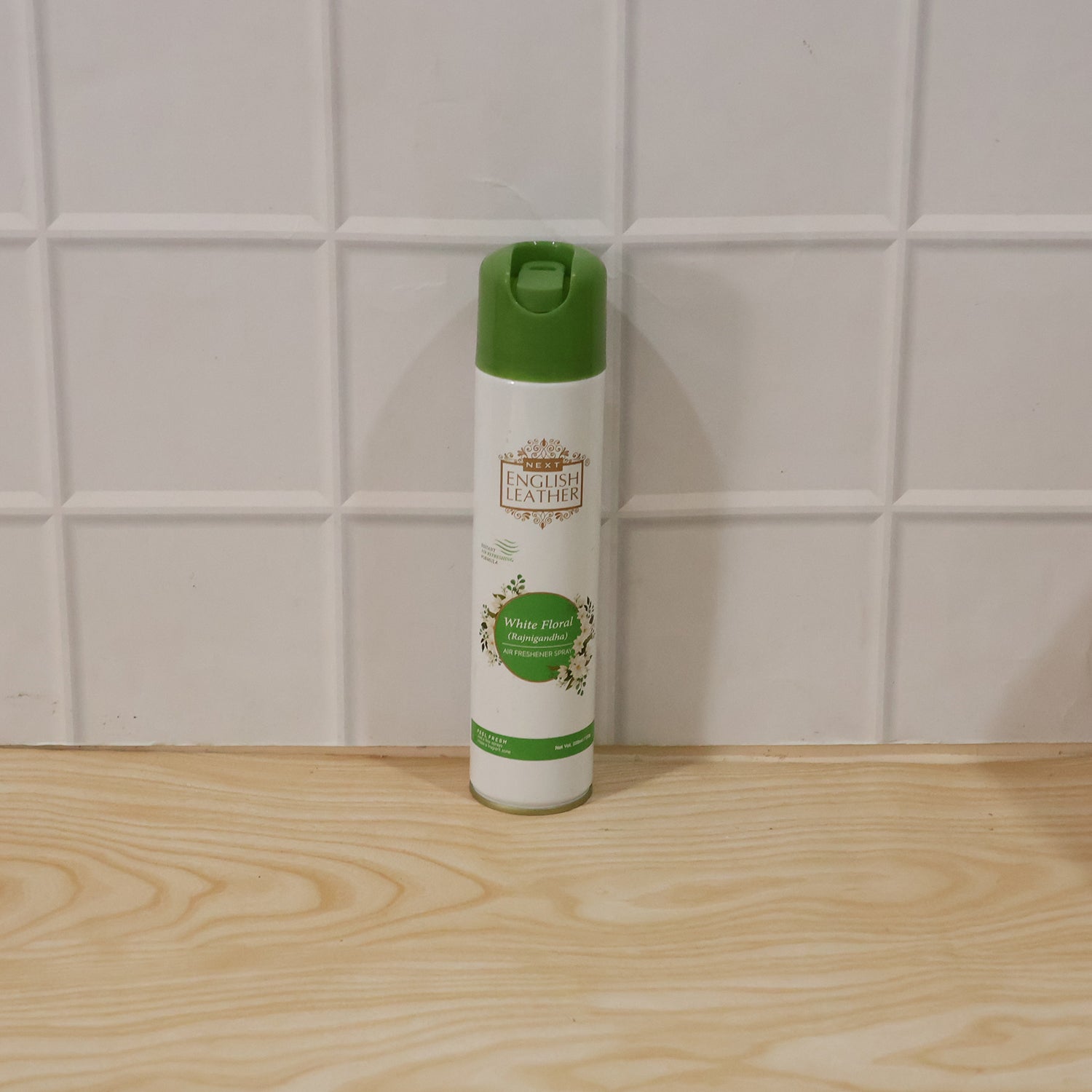 Next English Leather White Floral Rajnigandha Air Freshener Spray Home (220ml)