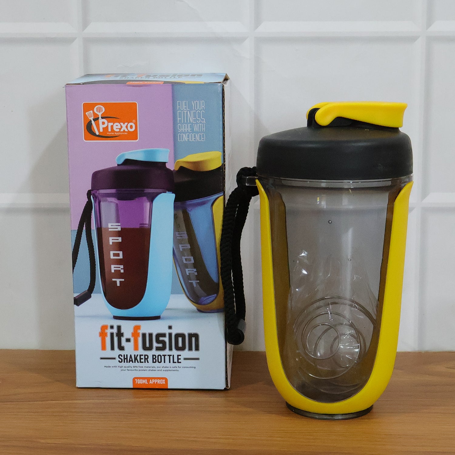 Prexo Fit-fusion Shaker Bottle (1 Pc 700 Ml Approx)
