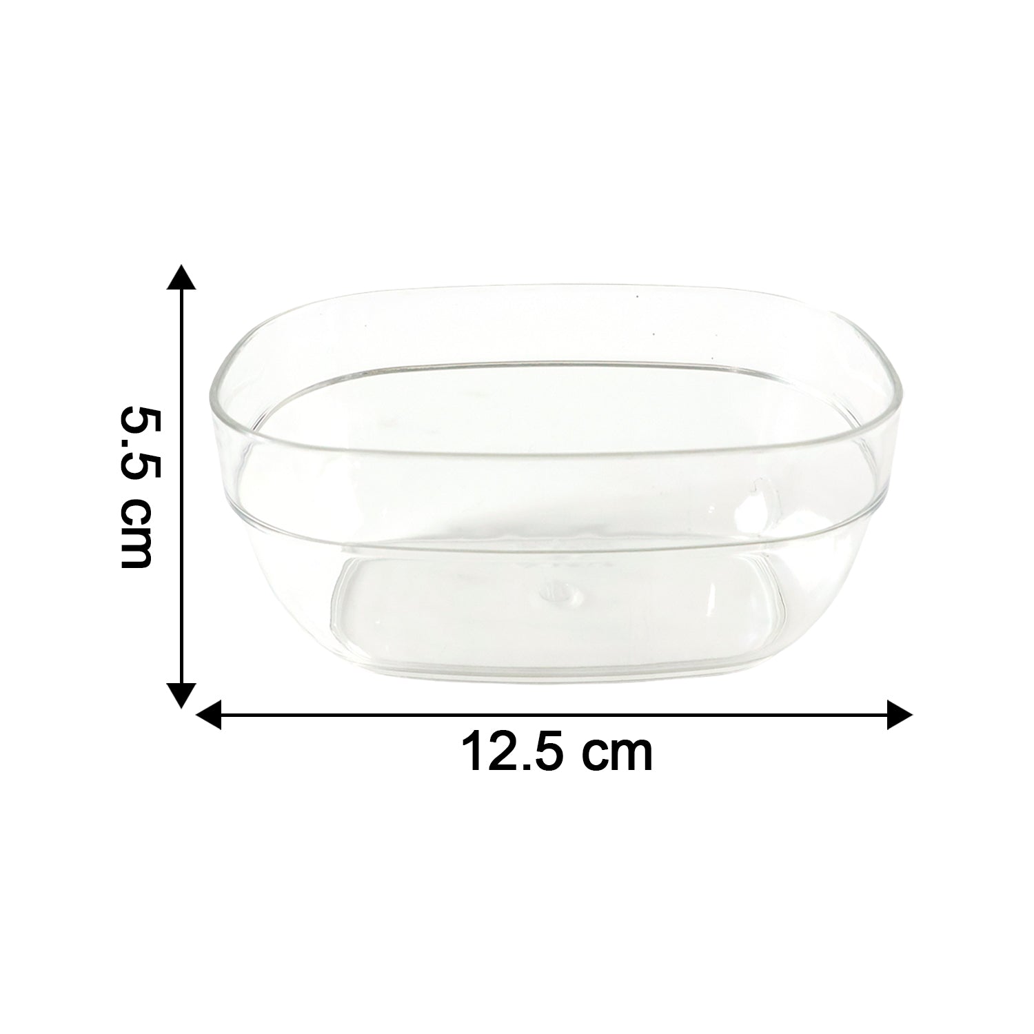 Multipurpose Transparent Serving Storage Bowls Set (6 Pc Set)