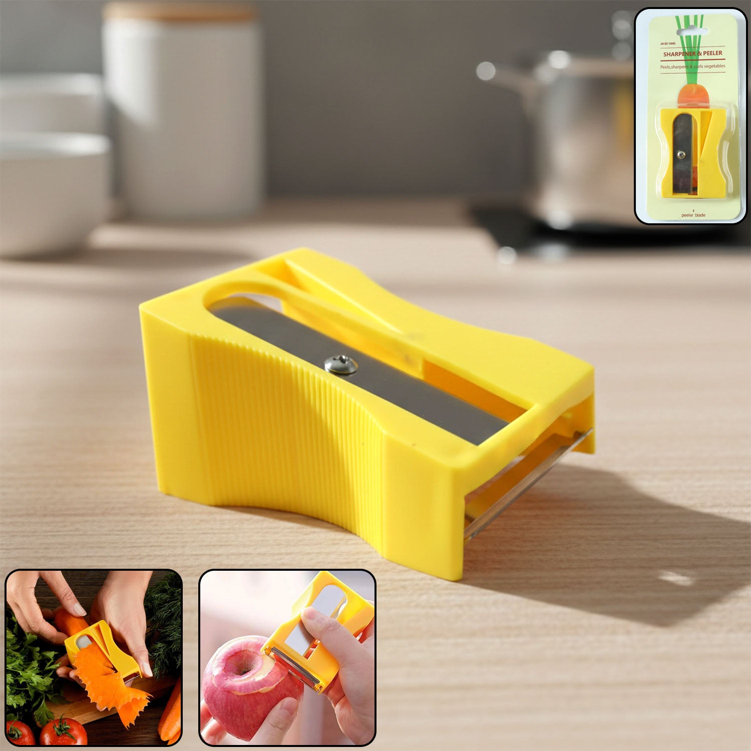 Multipurpose Vegetable Sharpener Peeler Tool (1 Pc)