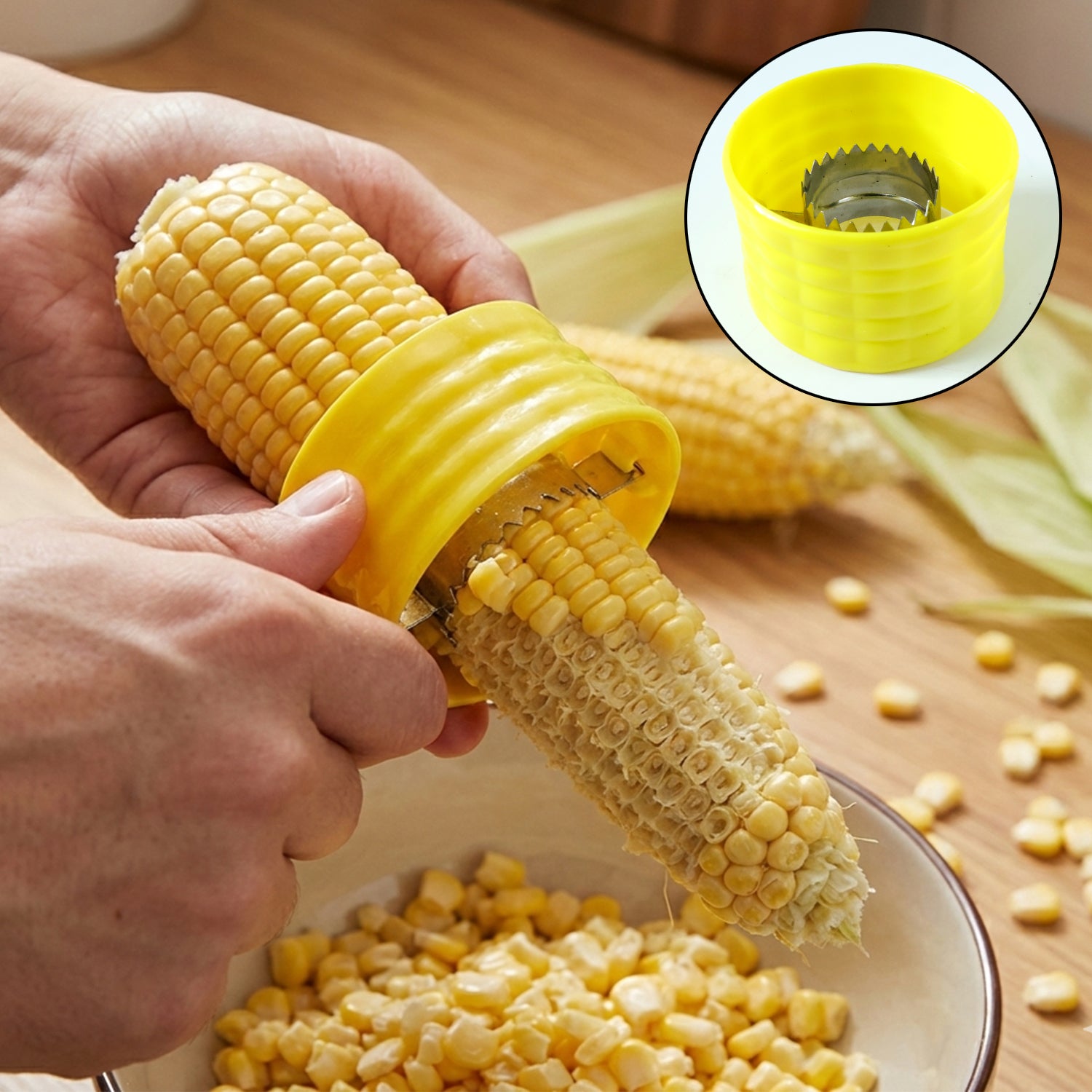 Handheld Corn Kernel Stripper Corn Peeler Tool (1 Pc)