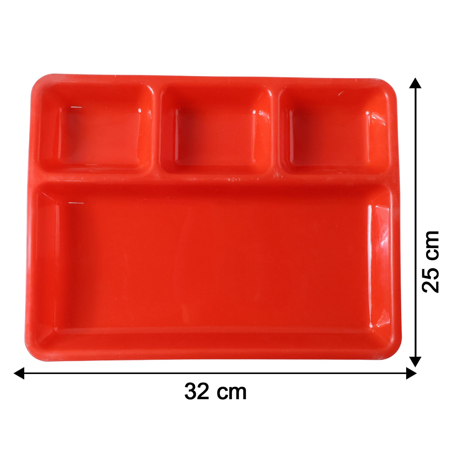 32 25 Cm Multipurpose Compartment Serving Tray (1 Pc)