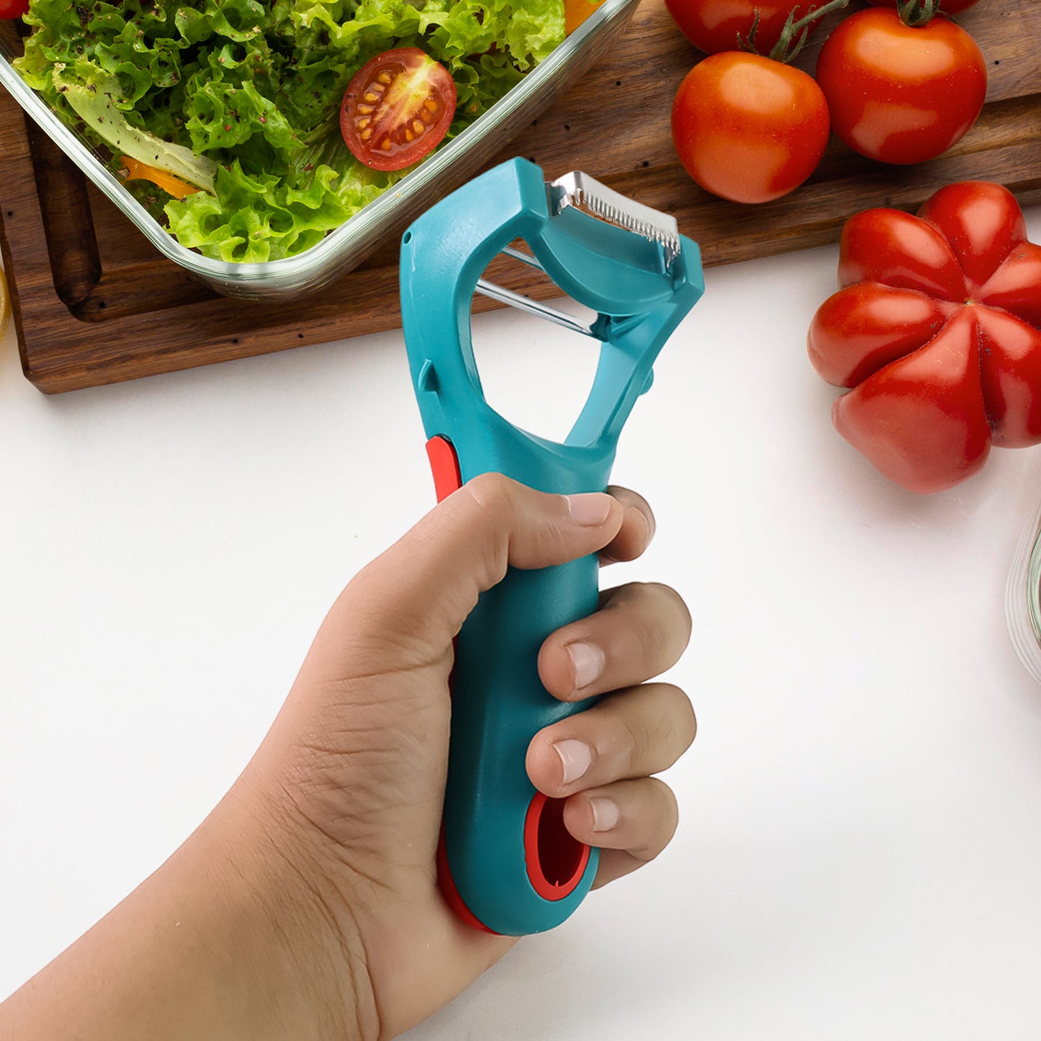 4-in-1 Multi-functional Vegetable Fruit Peeler (1 Pc)