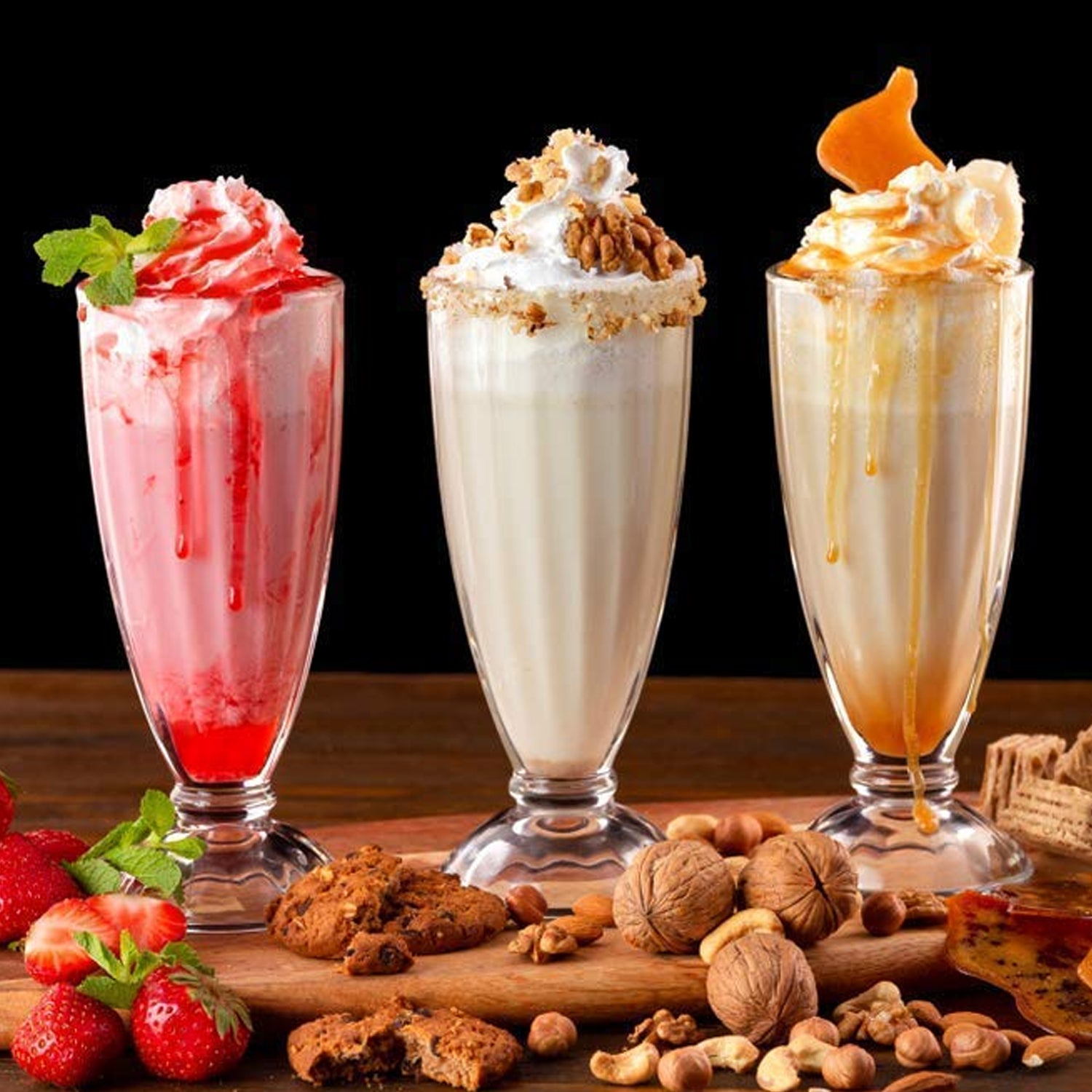 Apex Premium Dessert Falooda Glasses (Approx 400ml 6 Pc)