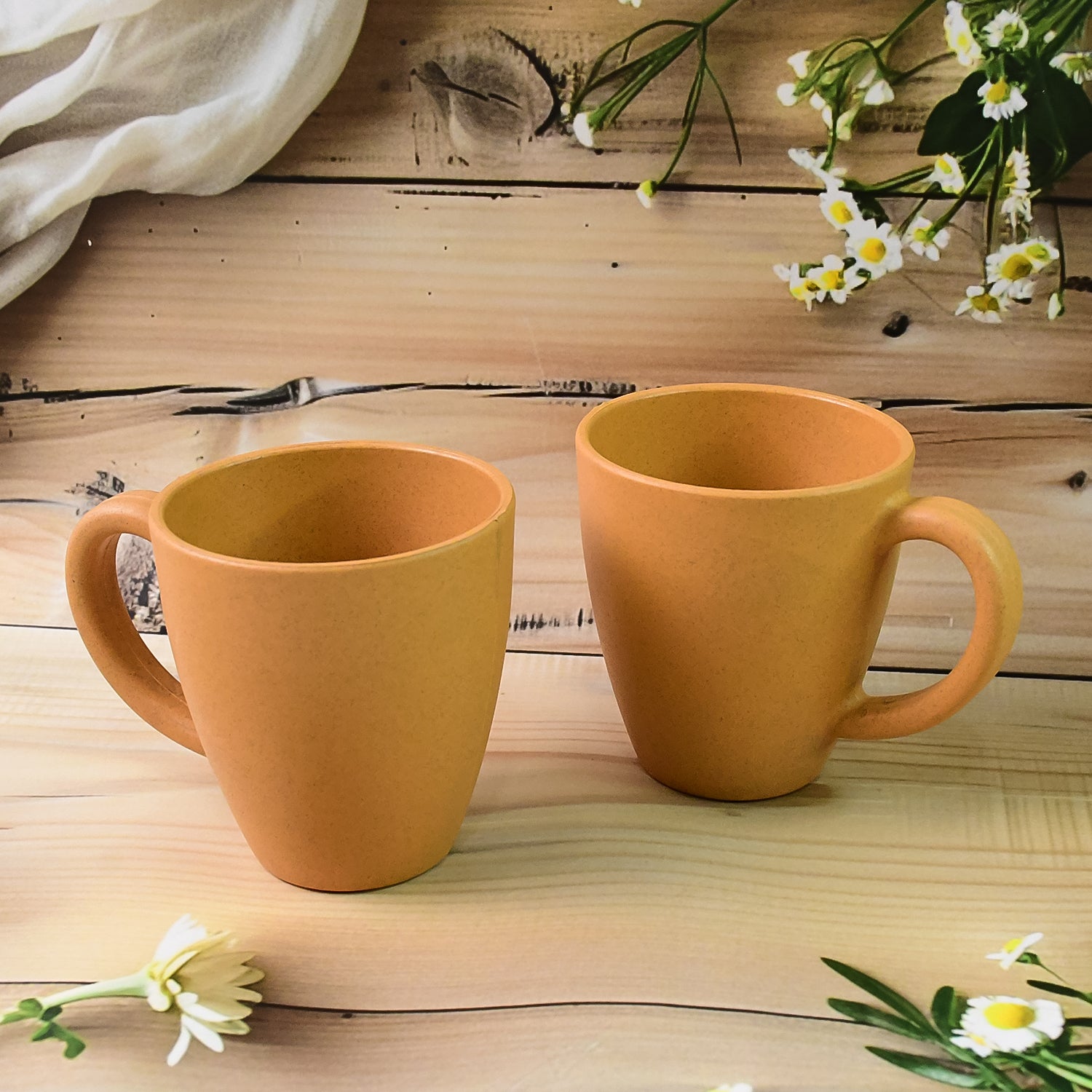 Konvex Premium Coffee And Tea Mugs (2 Pc 350ml)