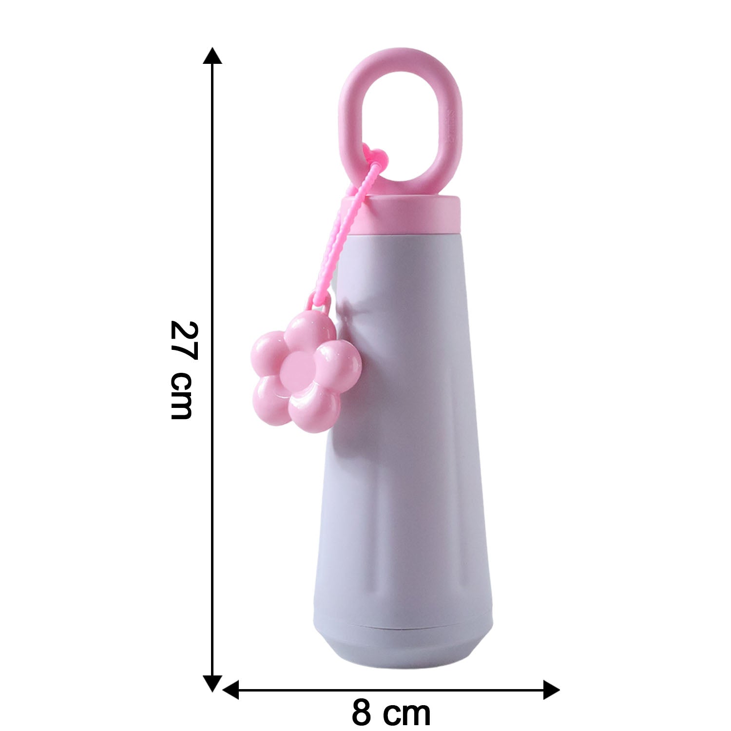450 Ml Approx Cute Portable Water Bottle (1 Pc)