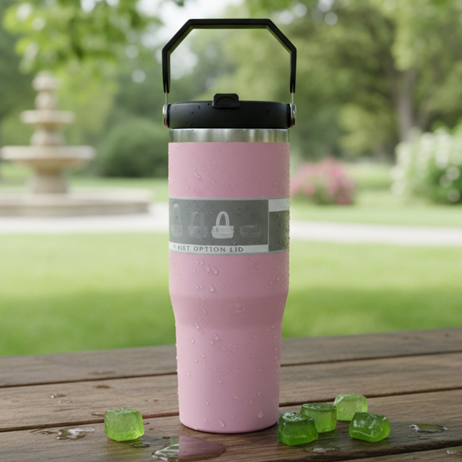 Premium Stainless Steel Insulated Travel Tumbler 900 Ml (1 Pc)