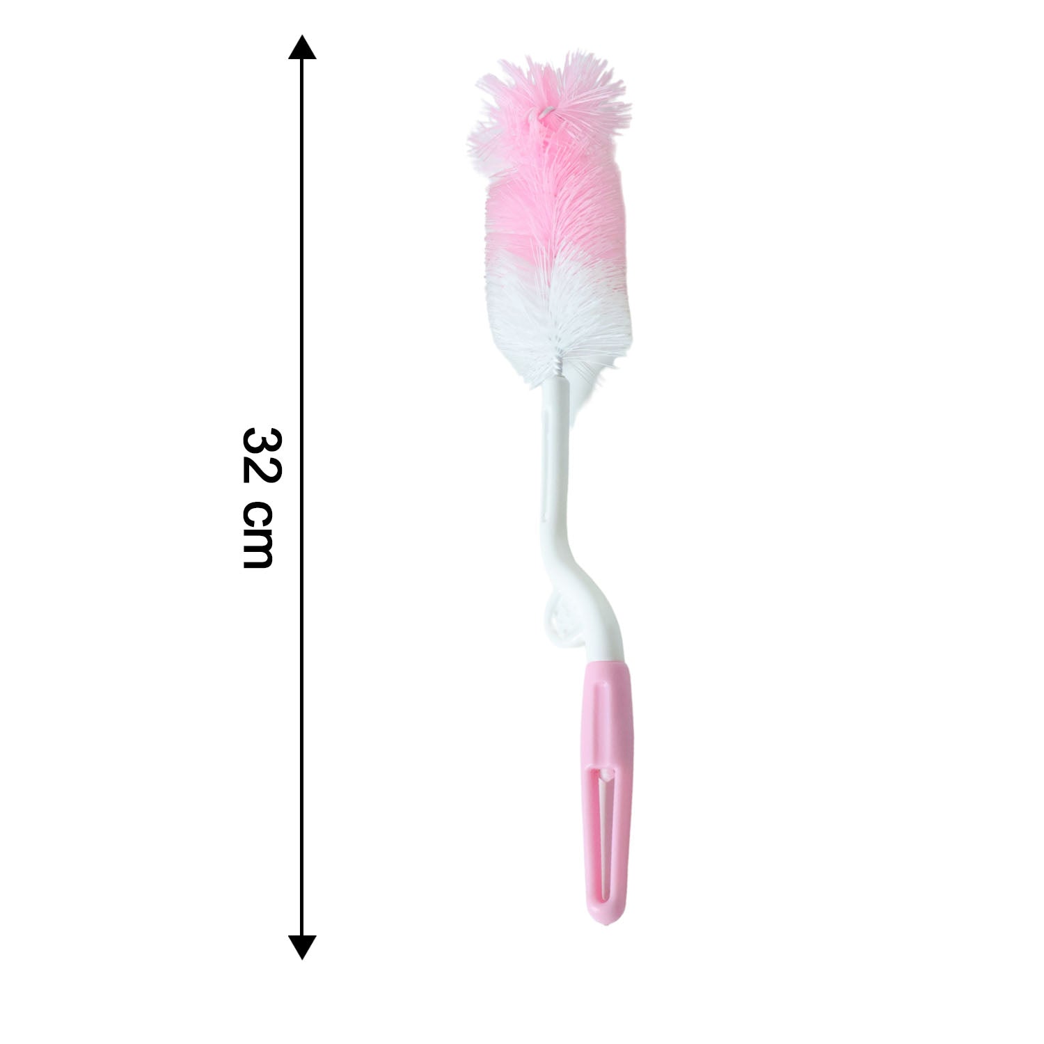 Bottle  Nipple Cleaning Brush With 360 Rotary Handle (1 Pc)