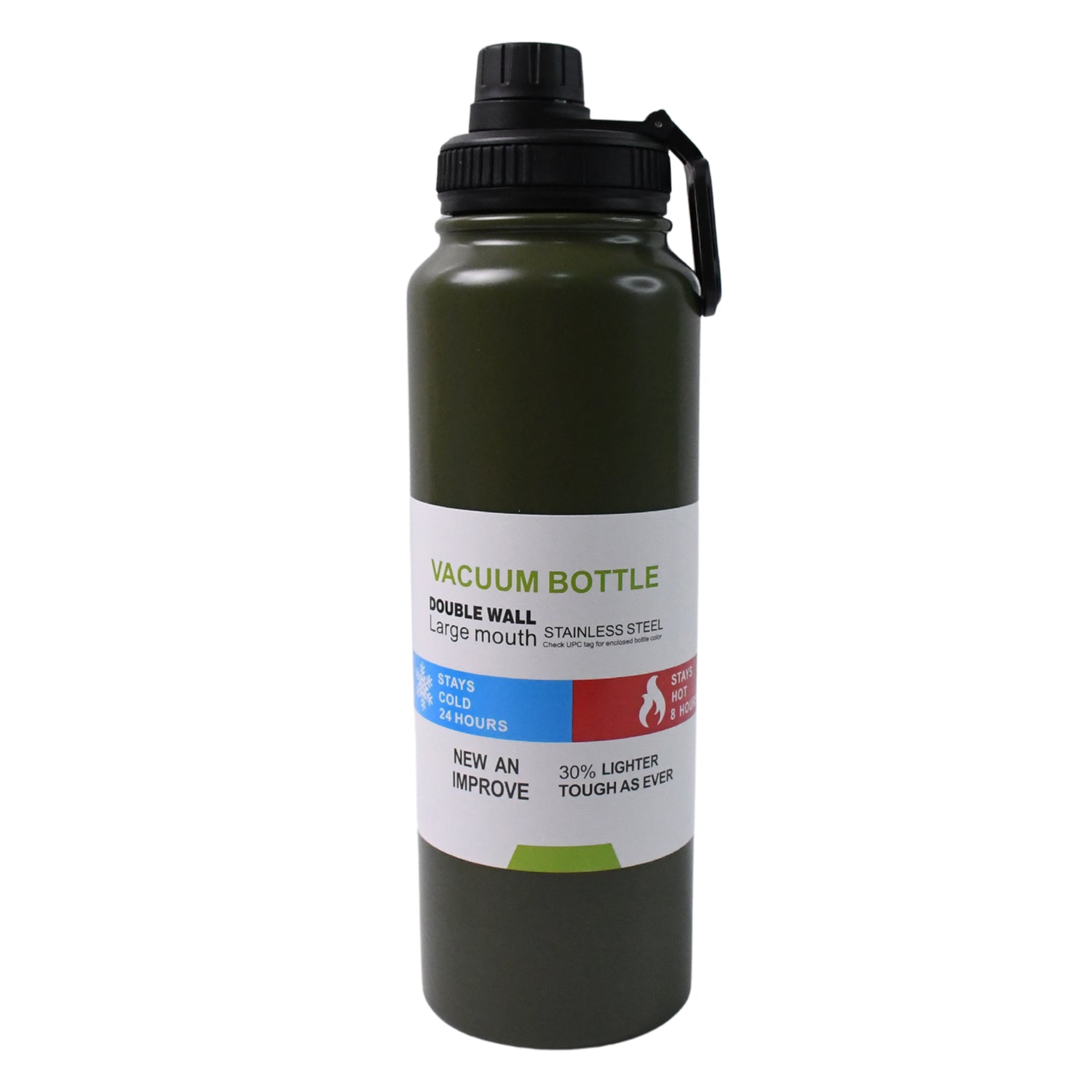 Stainless Steel Double Wall Vacuum-insulated Drink Water Bottle (1000 Ml  Mix Color)