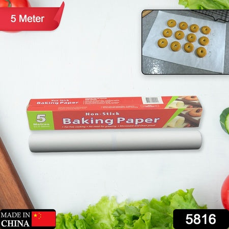 Non Stick Microwave  Oven Proof Parchment Paper Baking Paper Food Wraping Paper Easy To Tear Easy To Clean For Grilling Cooking Deep Fryer White