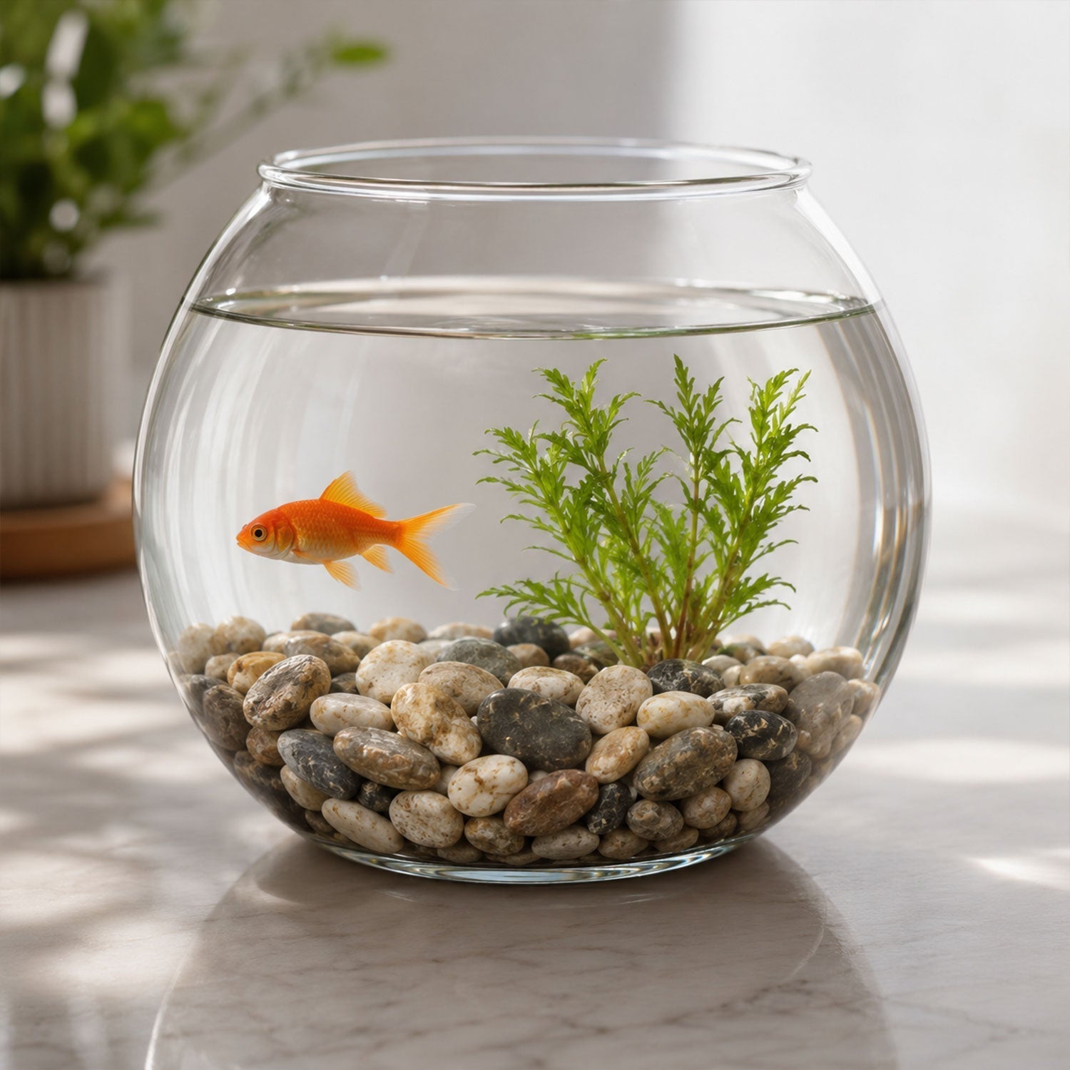 Decorative Natural Pebbles Stones For Aquarium Vase Garden And Home Decor (1 Set)