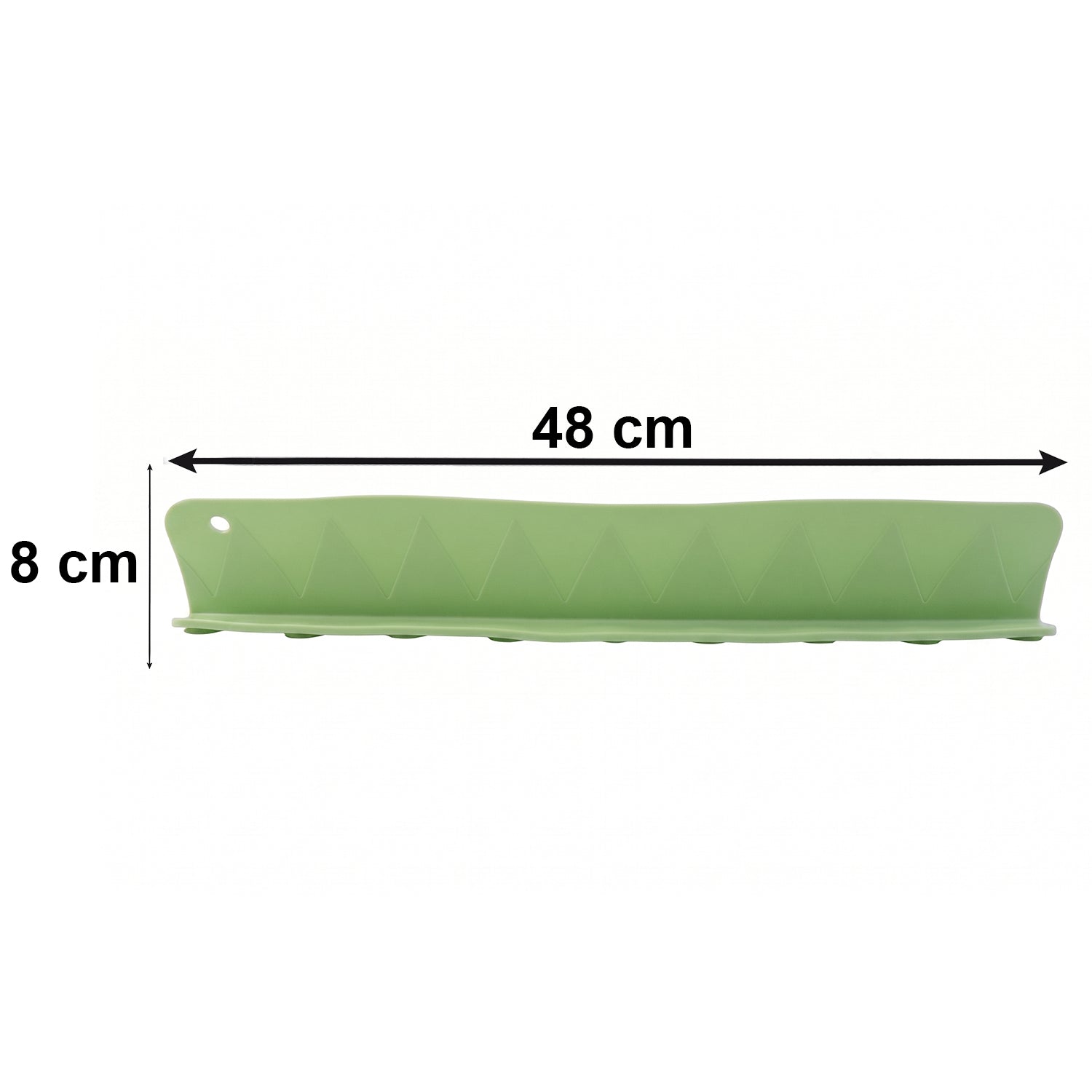 Flexible Silicone Kitchen Sink Splash Guard (48 Cm  1 Pc)