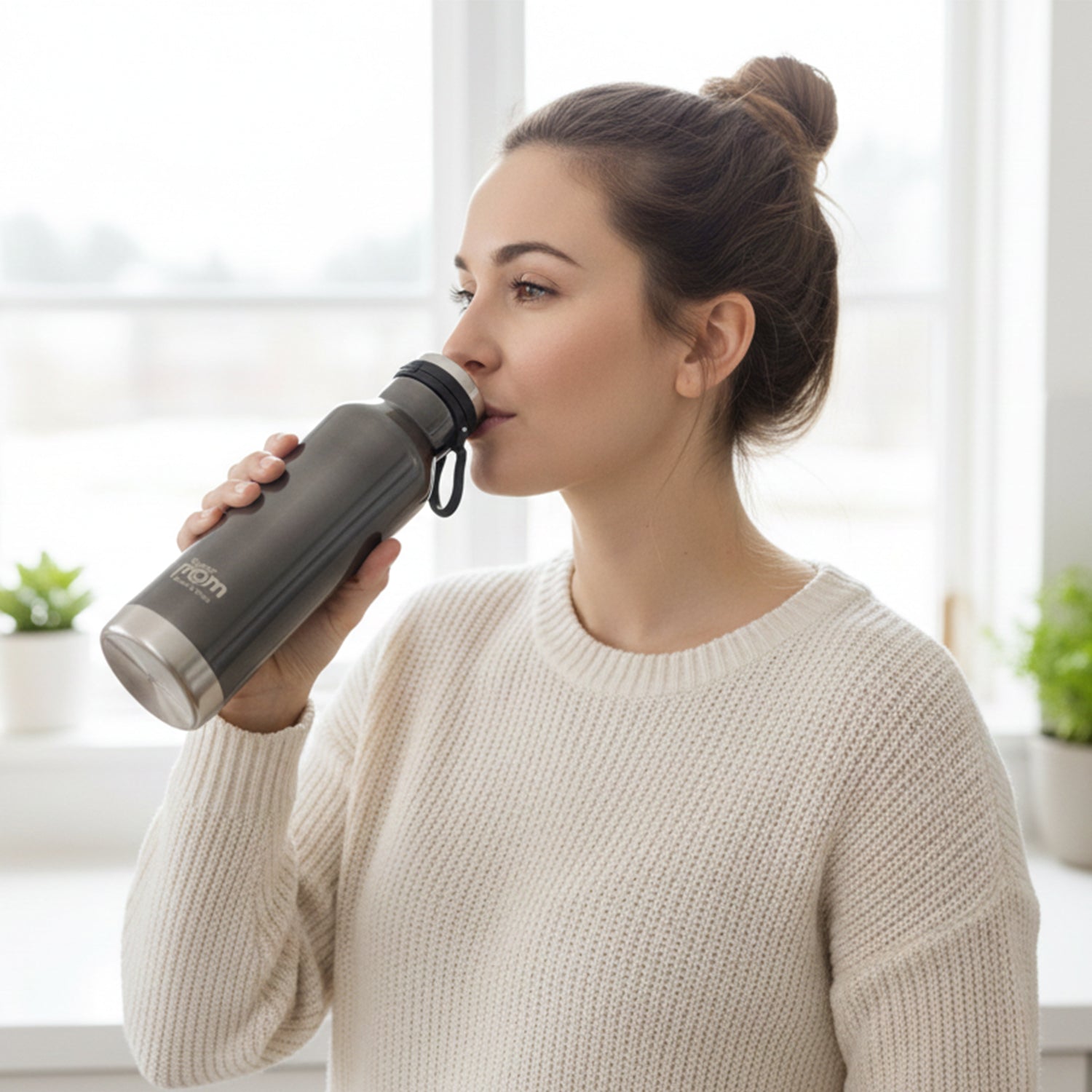 Supermom 500 Ml Stainless Steel Insulated Hydro Water Bottle Vacuum Flask