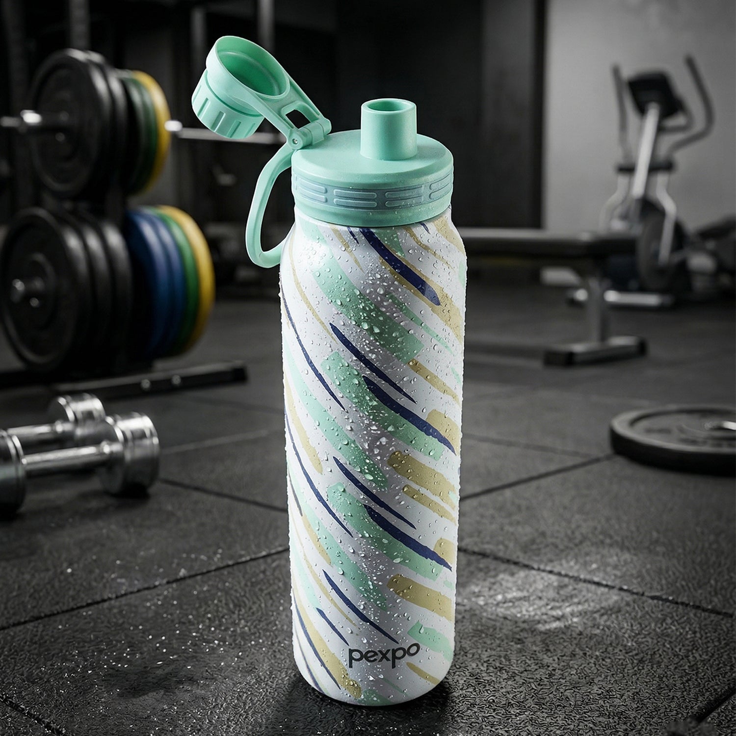 Pexpo Austin Art Stainless Steel Water Bottle 1000 Ml (1 Pc)