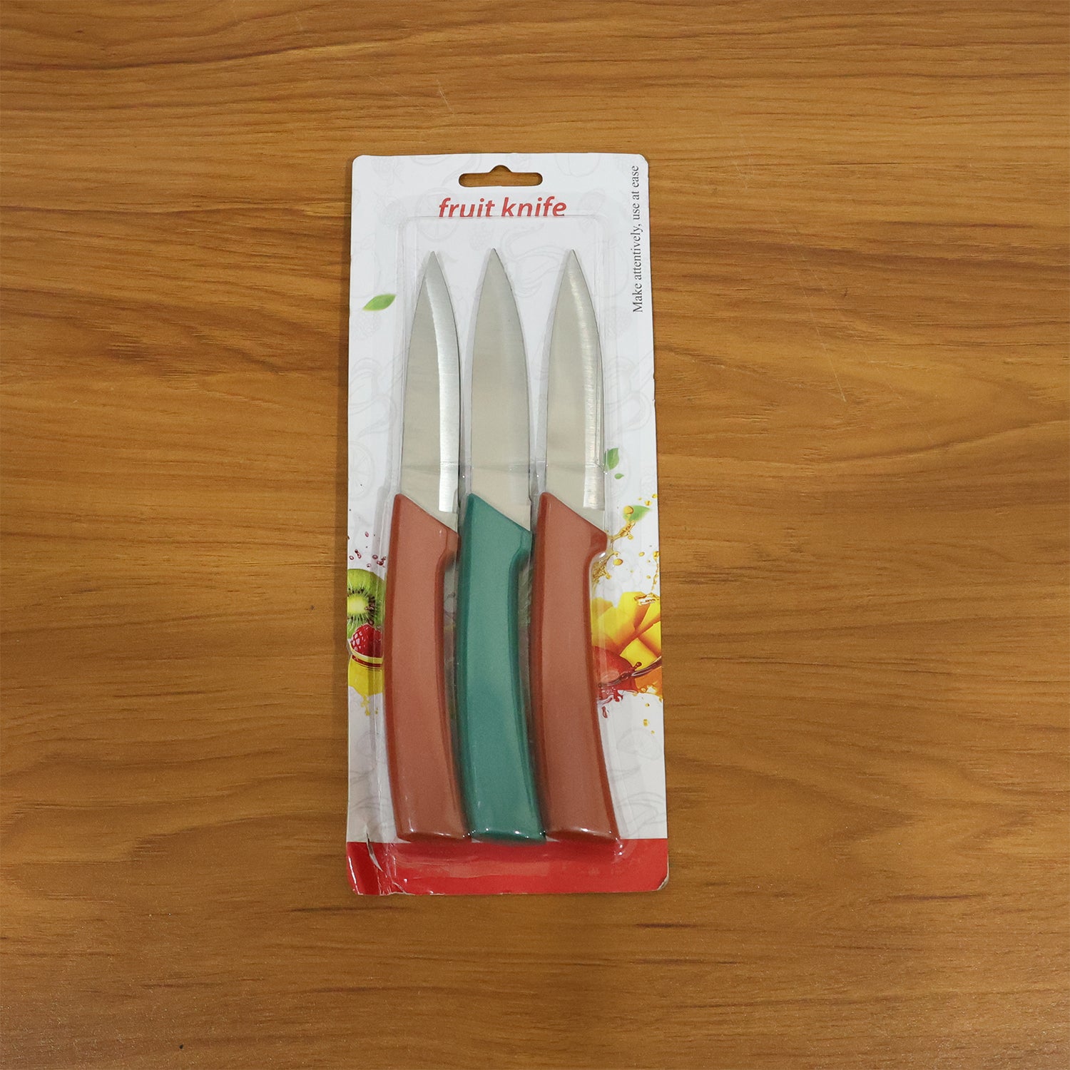 Multipurpose Kitchen Fruit  Vegetable Cutting Knife Set (Pack Of 3)