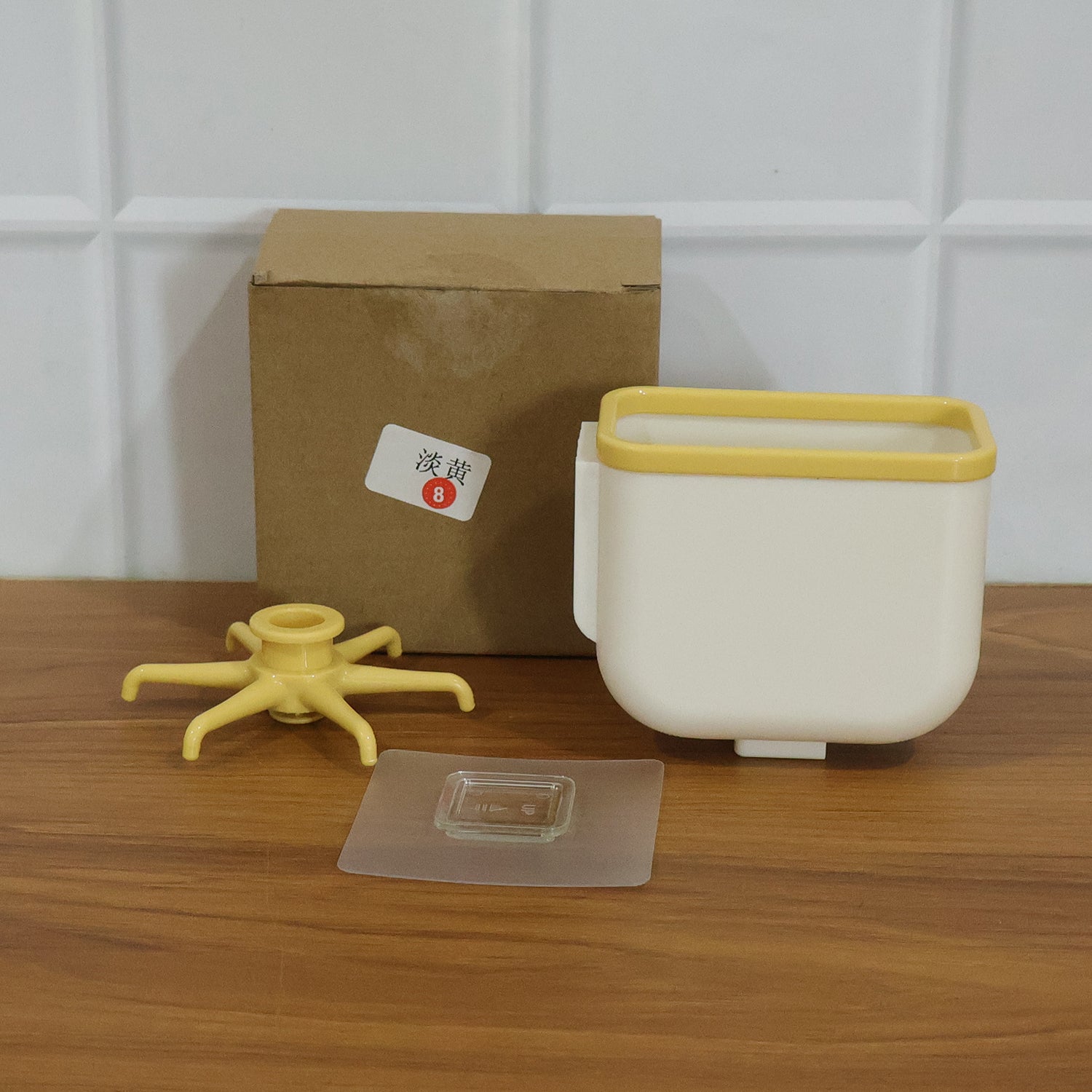360 Rotating Storage Heavy Duty Sticky Wall Hook (1 Pc)