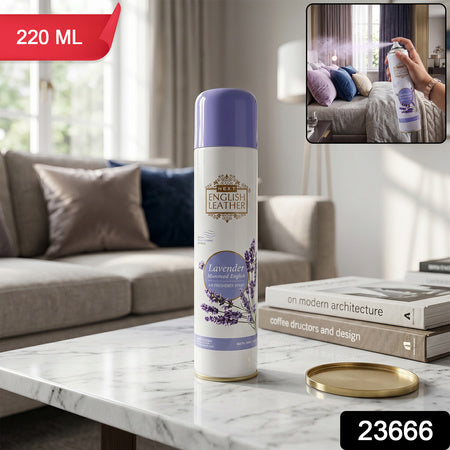 Next English Leather Lavender Air Freshener Spray For Home Office Room (220ml)