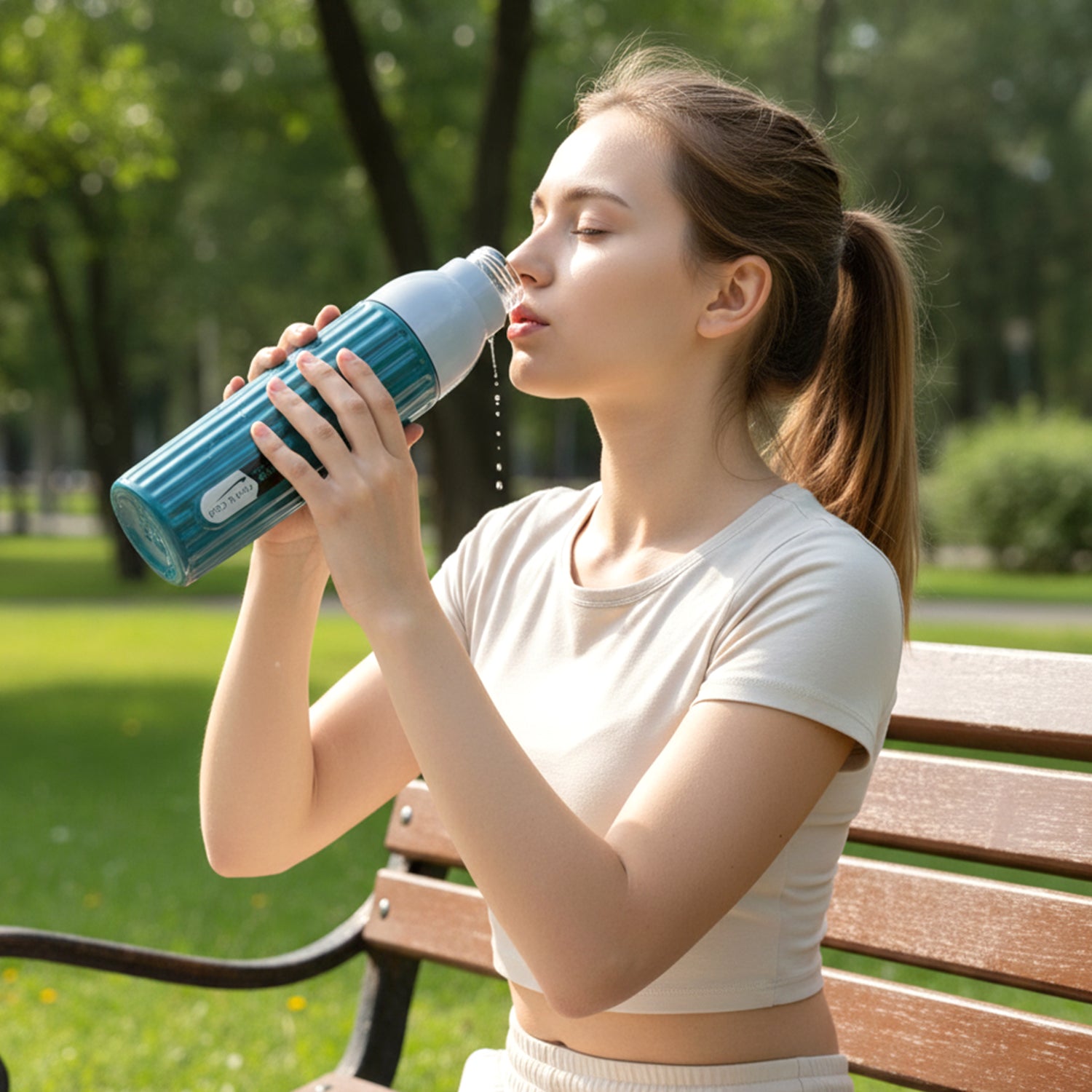 Aqua Sports Sipper Water Bottle (1 Pc 1000 Ml Approx)