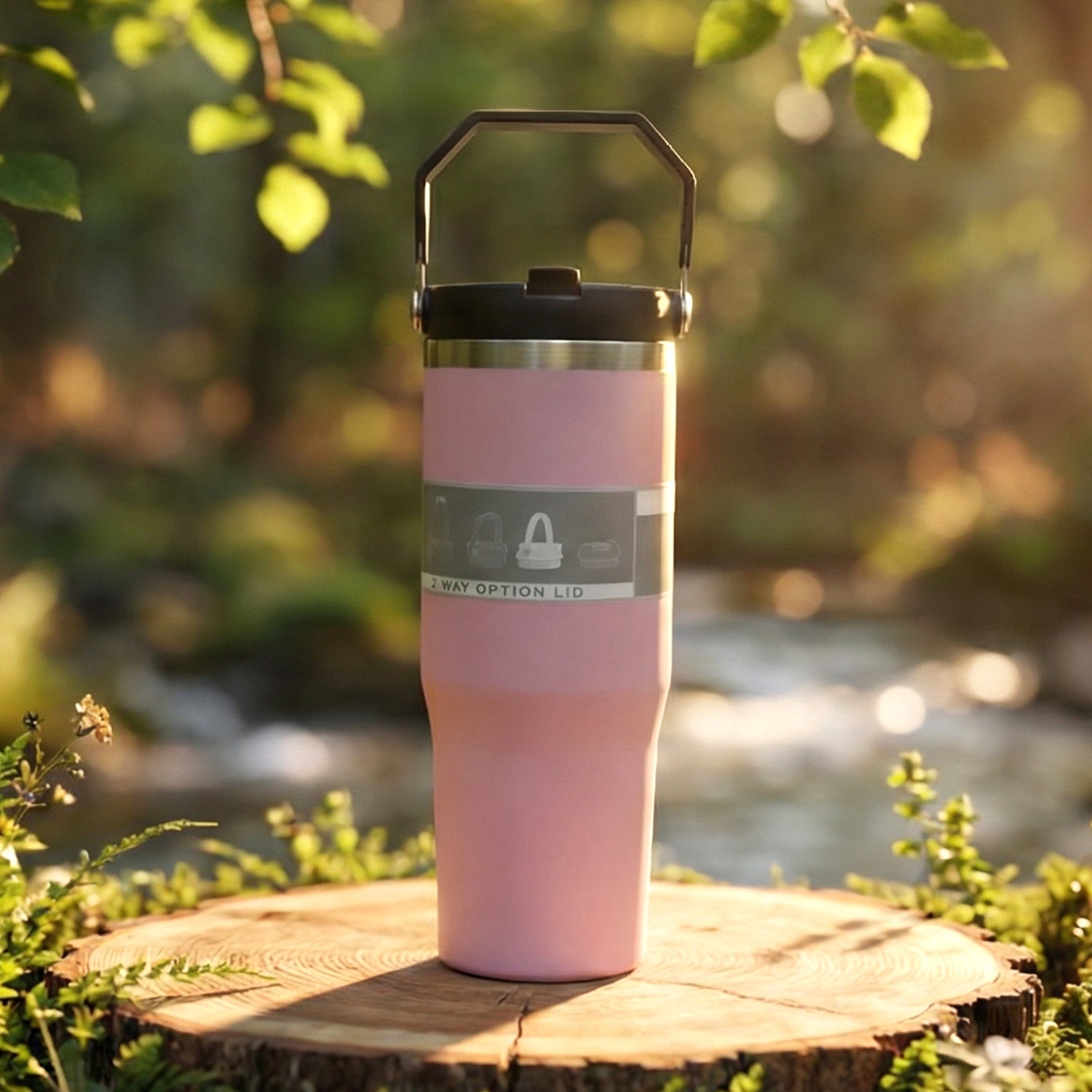 Premium Stainless Steel Insulated Travel Tumbler 900 Ml (1 Pc)