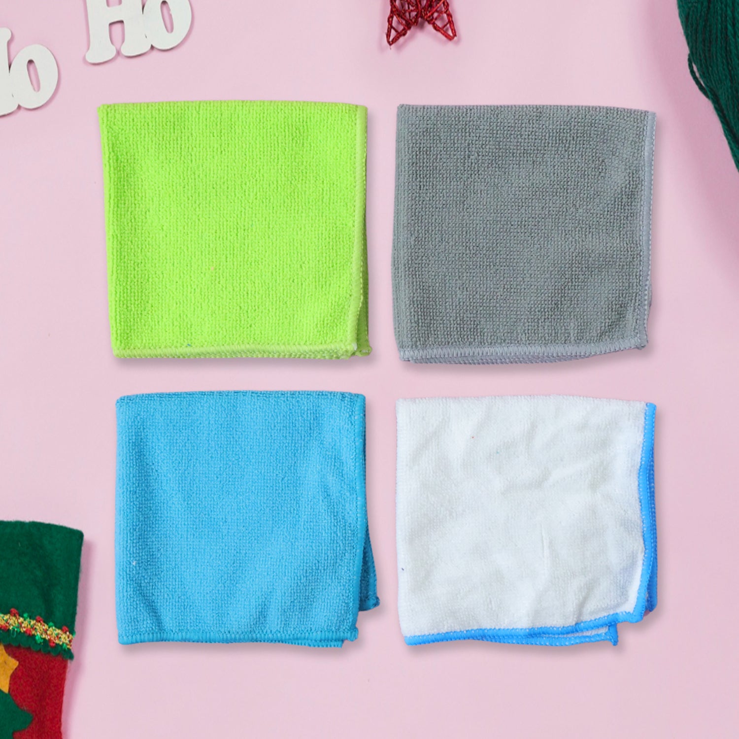 Microfiber Cleaning Cloth (4 Pc Set 28x29 Cm)